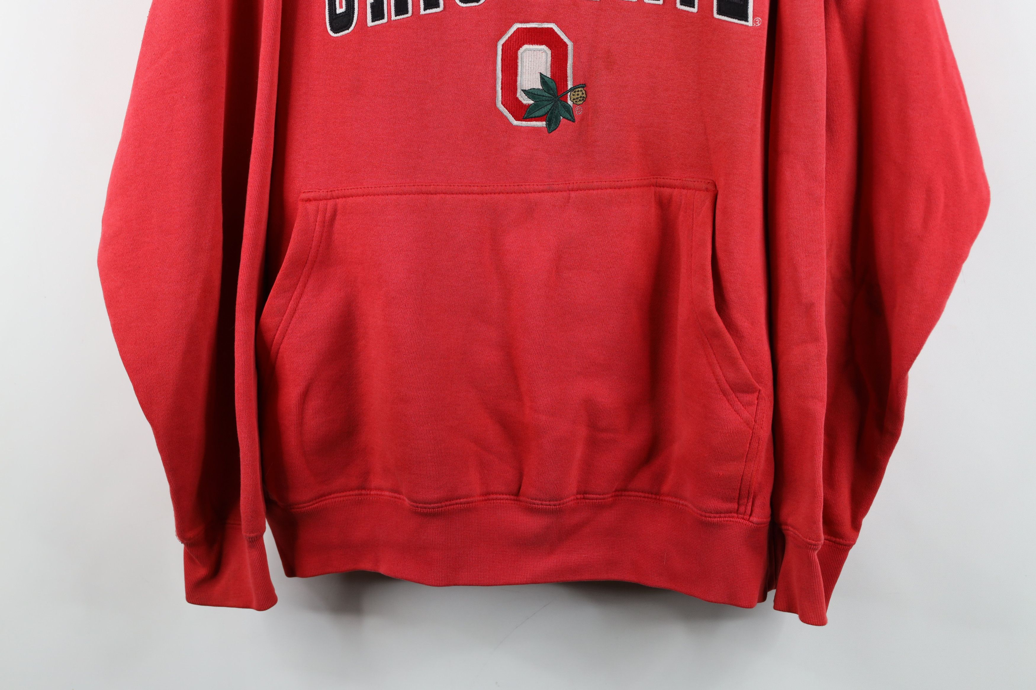 Vintage Vintage Fit The Ohio State University Hoodie Sweatshirt Red Size US M / EU 48-50 / 2 - 3 Thumbnail