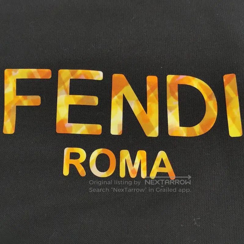 Fendi Fendi Black Logo Knitted Sweater for Men . Size US S / EU 44-46 / 1 - 4 Thumbnail