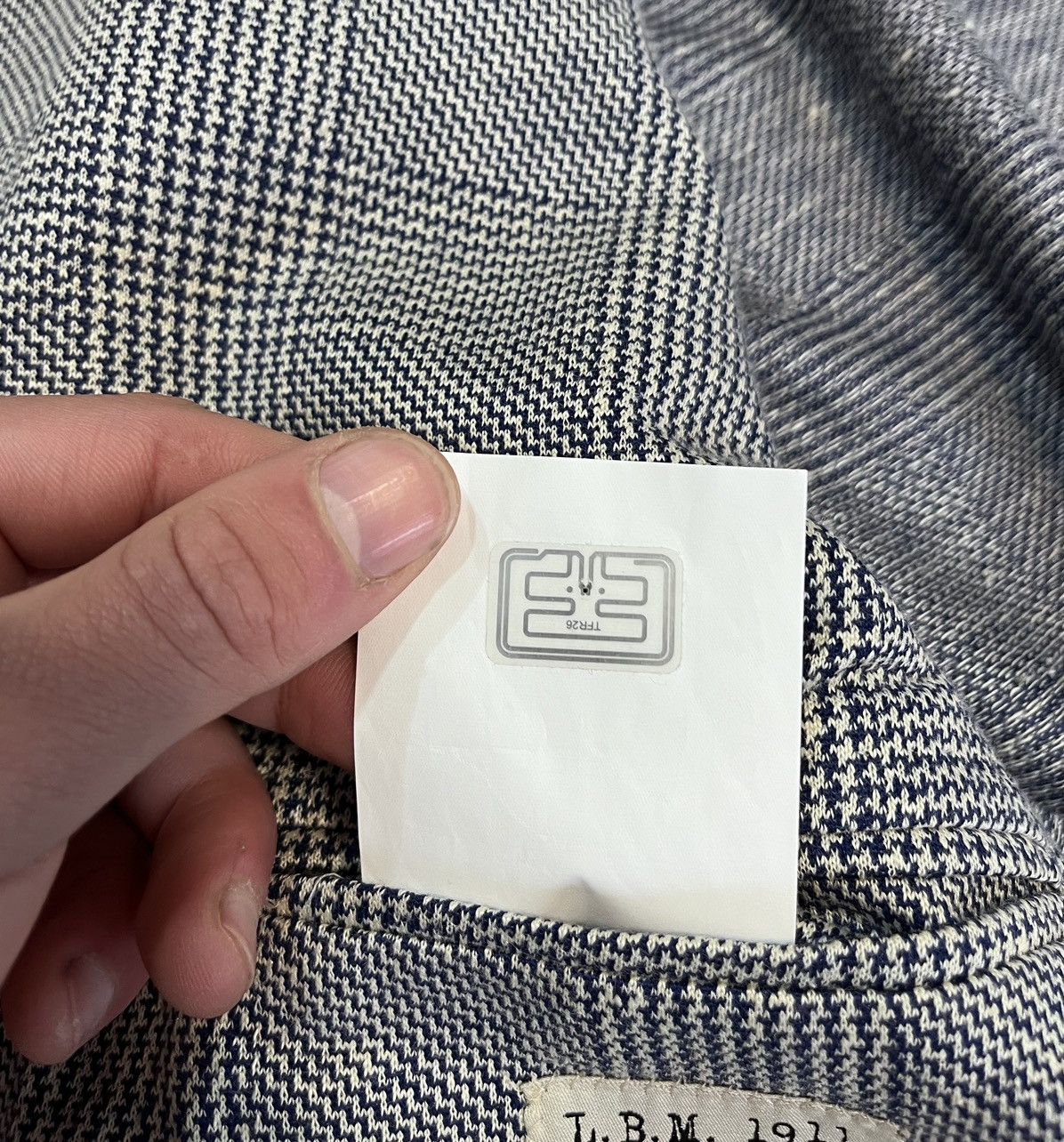 L.B.M. 1911 L.B.M.1911 Men’s Blazer Dandy Jacket Linen Cotton Tailored Size 50R - 8 Thumbnail