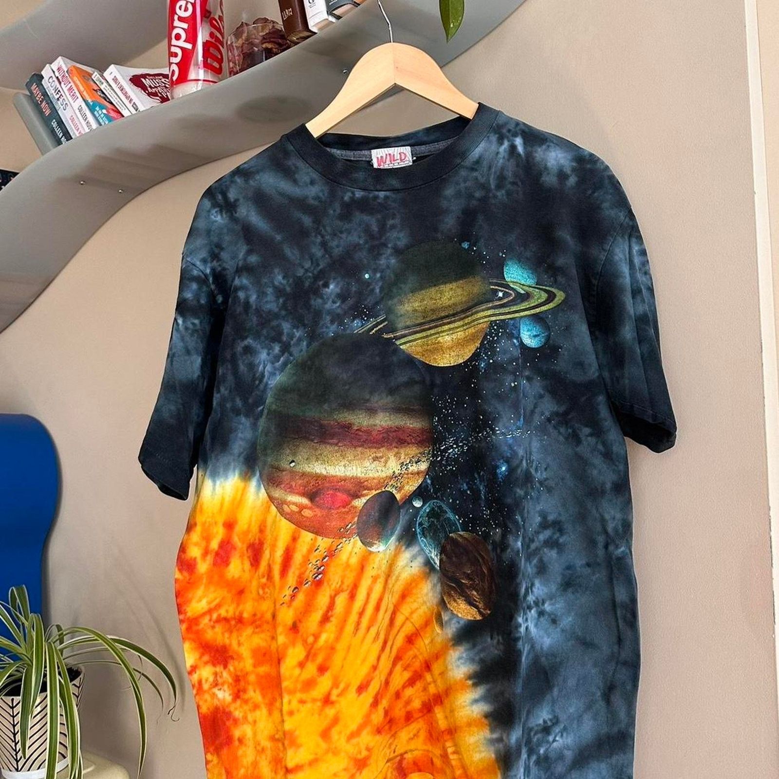 NASA × Vintage Vintage Galaxy AOP Tie- Dye Shirt Size US L / EU 52-54 / 3 - 2 Thumbnail