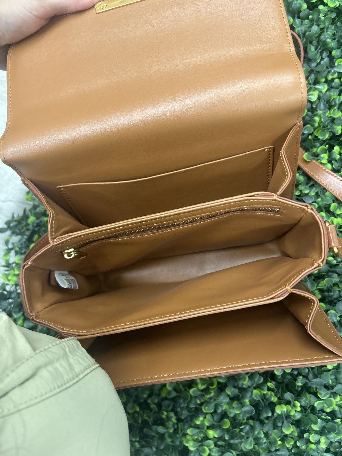Celine Celine Triomphe Shoulder Bag Smooth Calfskin Size ONE SIZE - 3 Thumbnail