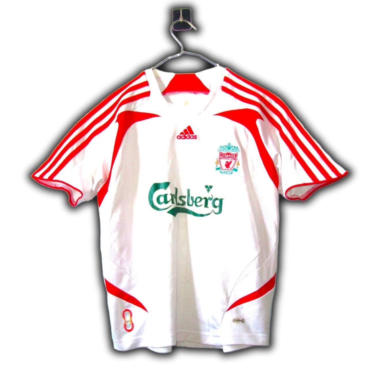 Adidas Fc Liverpool England 2007 2008 Away Shirt Jersey Size US XXS / EU 40 - 1 Thumbnail