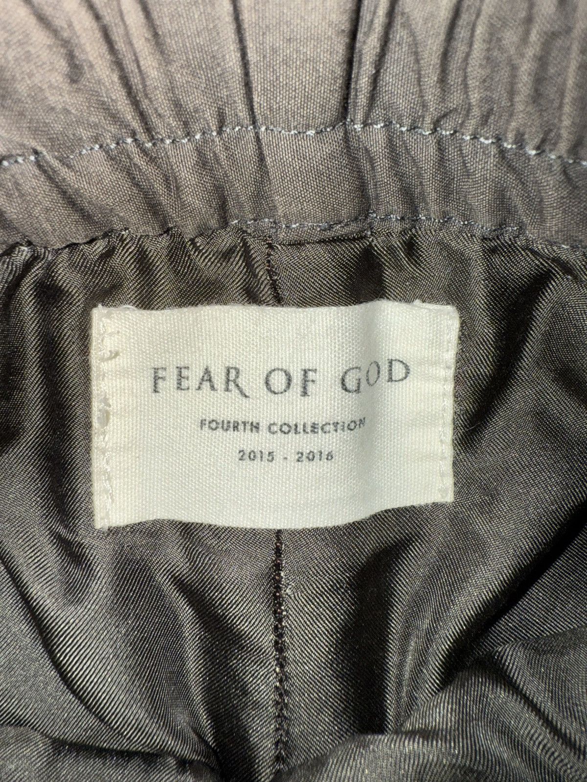 Fear of God Fear of God Fourth Collection Wool Grey Track Pants Size S Size US 28 / EU 44 - 3 Thumbnail