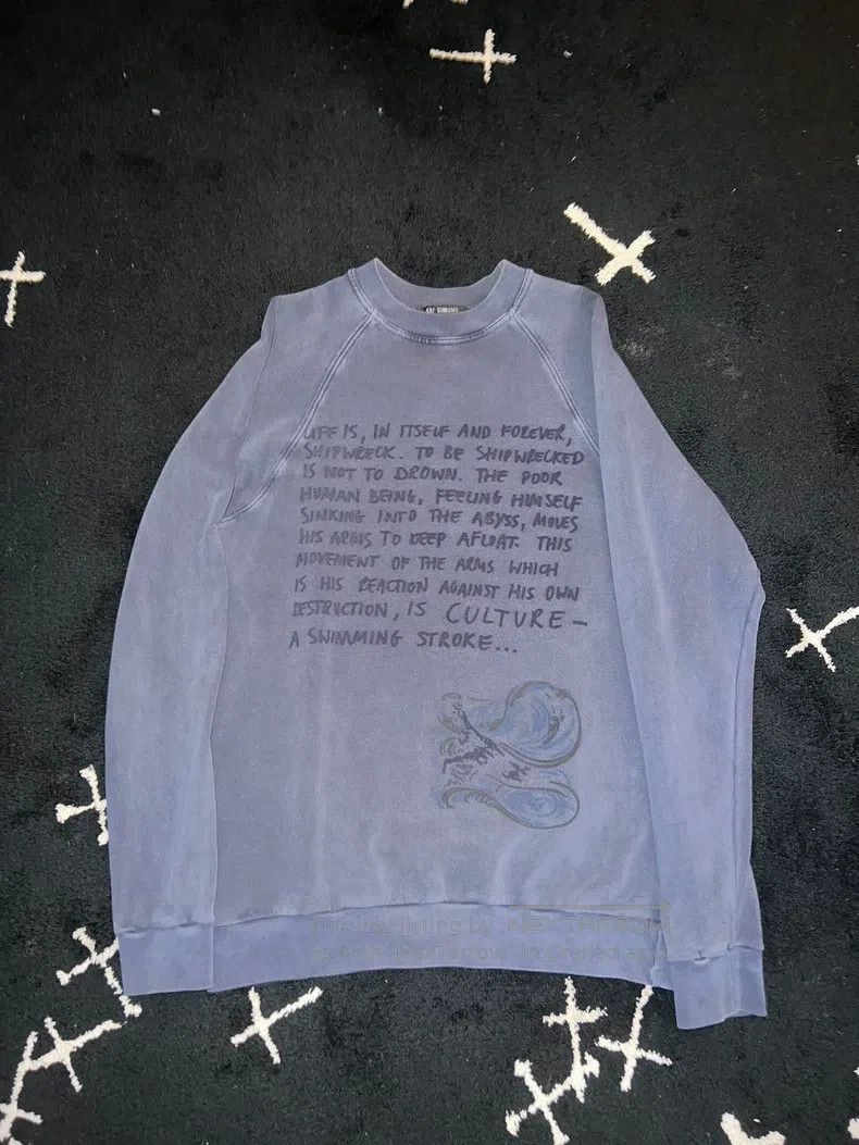 Raf Simons Raf Simons Aw04 "waves" long sleeves Size US M / EU 48-50 / 2 - 1 Thumbnail