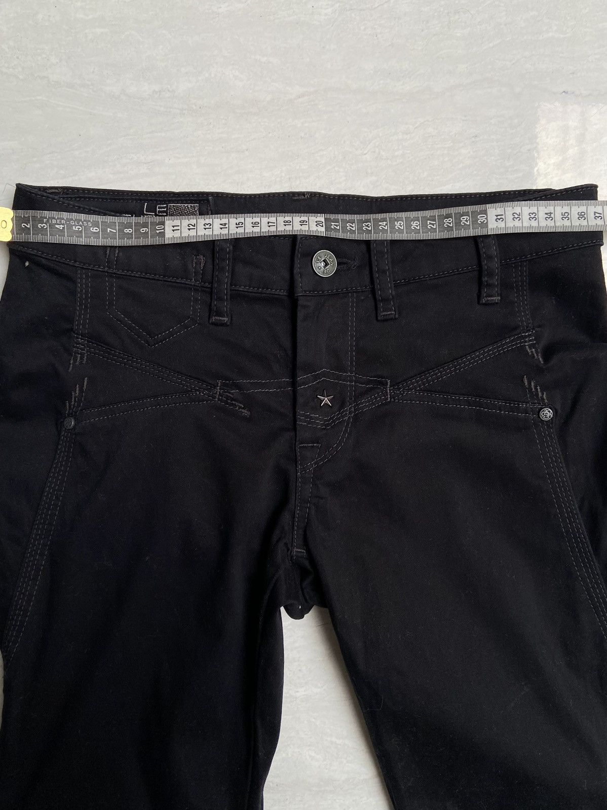 Marithe + Francois Girbaud MARITHE FRANCOIS GIRBAUD Black Pants Size US 27 - 10 Thumbnail