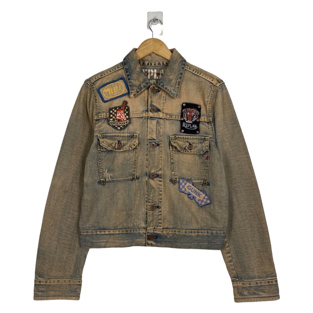 Replay Replay type3 parchwork denim jacket Size US S / EU 44-46 / 1 - 2 Thumbnail