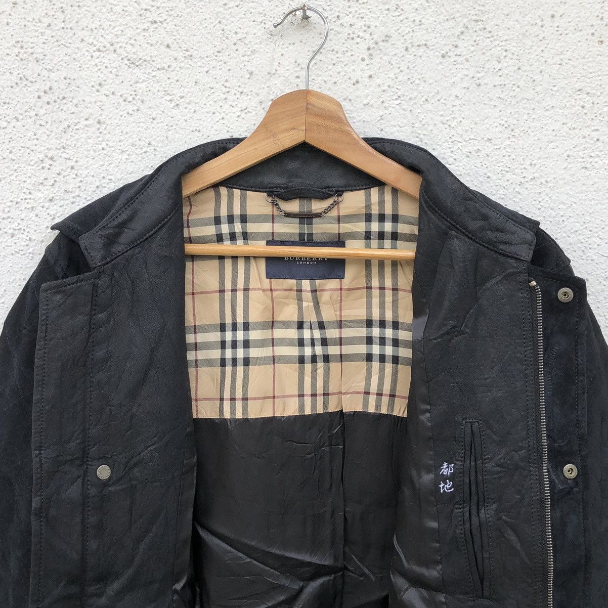 Burberry Burberry London Men’s Black Leather Coat & Jacket Size US M / EU 48-50 / 2 - 12 Thumbnail