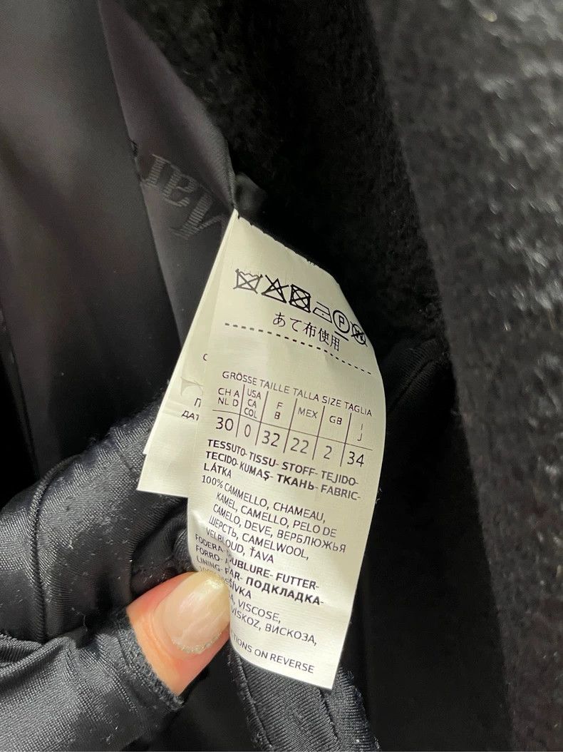 Other Max Mara Solid Long Lapel Tie Long Sleeve Coat Size S / US 4 / IT 40 - 6 Thumbnail