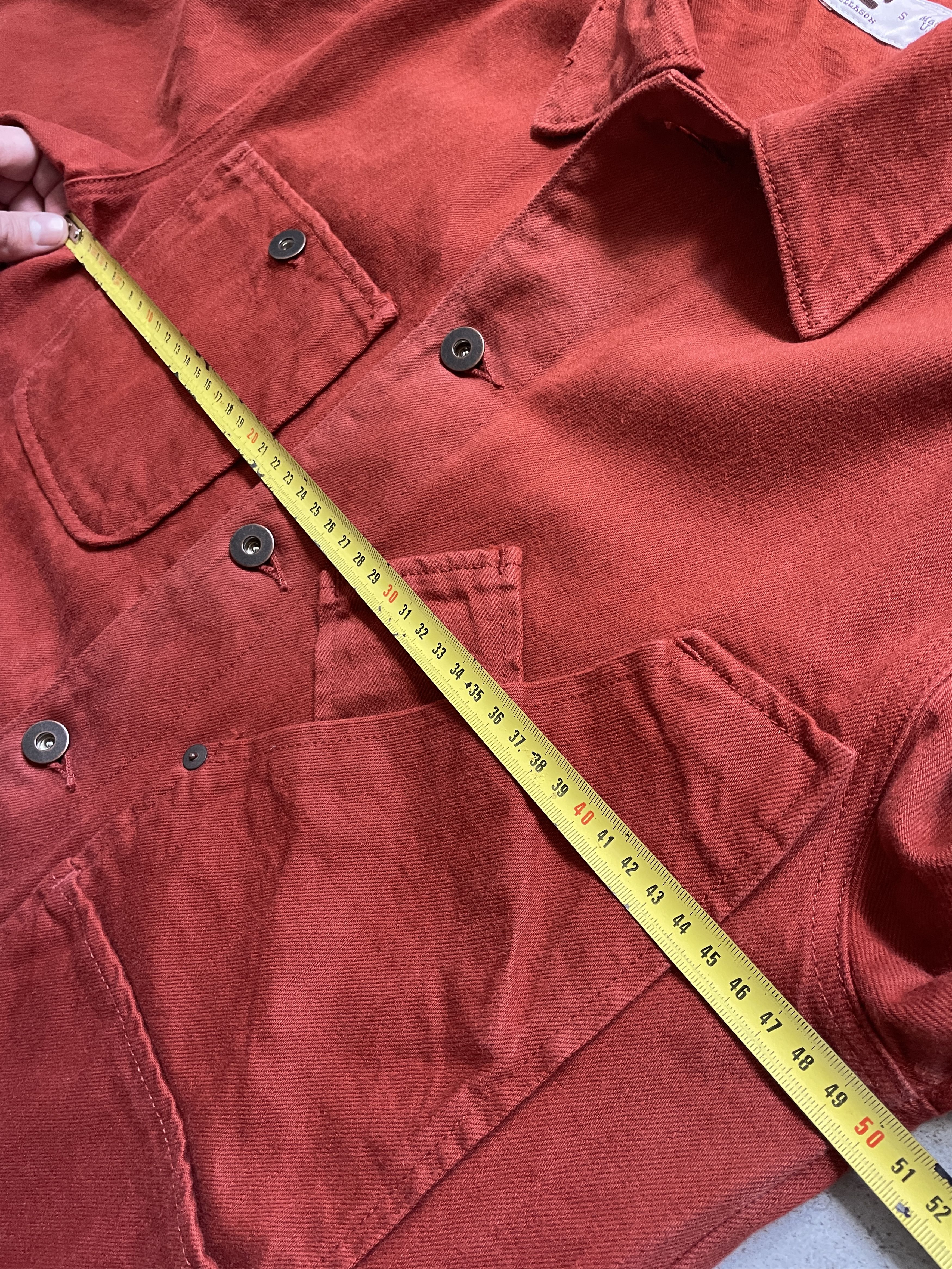 Tellason TELLASON AMERICANO COVERALL ORANGE DETROIT TYPE JACKET Size US S / EU 44-46 / 1 - 9 Thumbnail