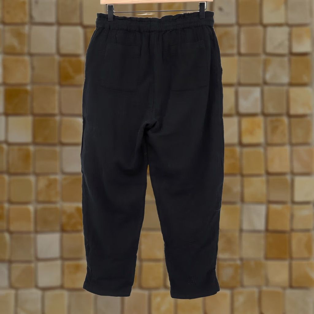 Madewell Madewell Pants Beach Cover Up Black S NEW Size 28" / US 6 / IT 42 - 1 Thumbnail