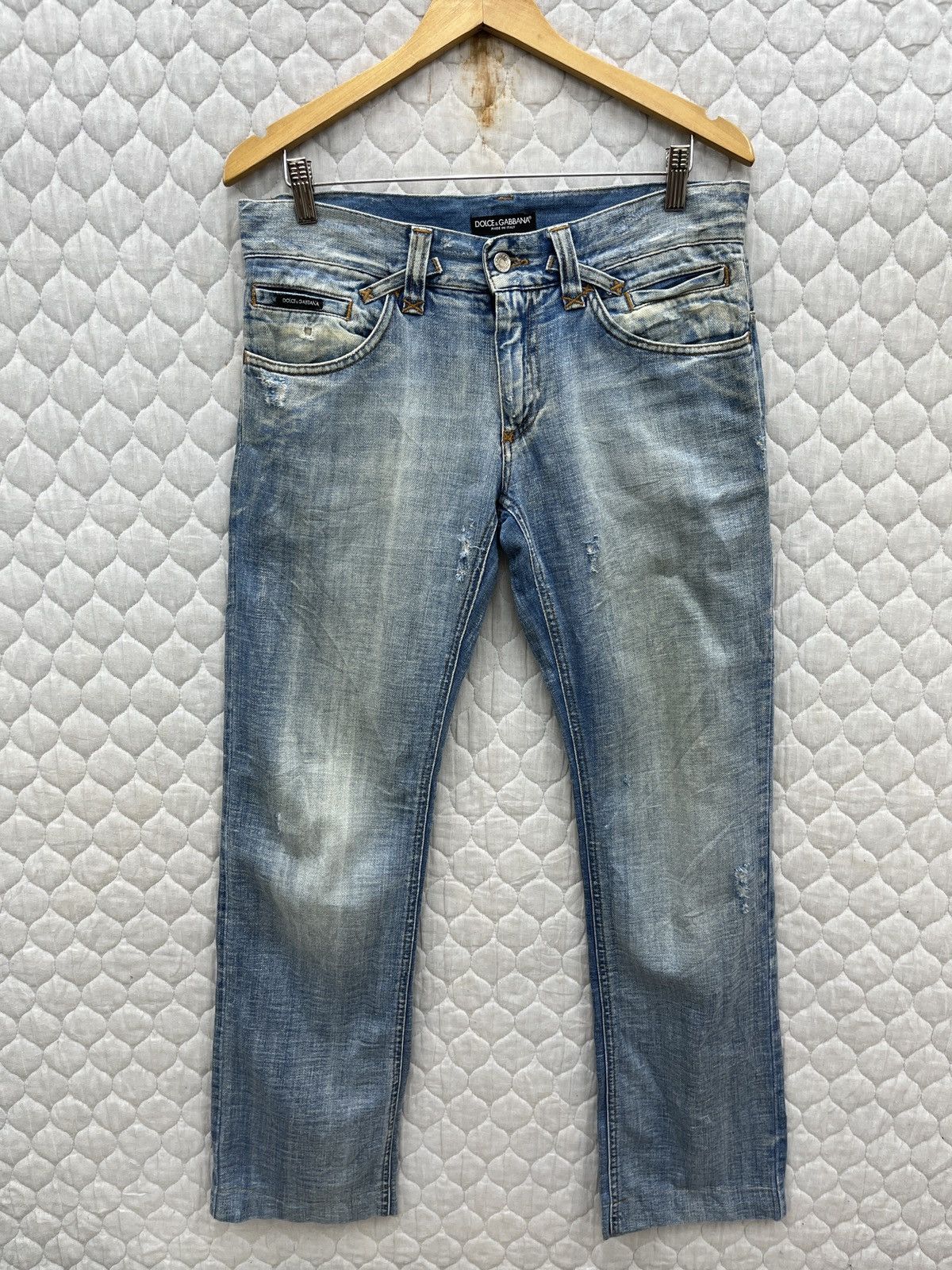 Dolce & Gabbana 🔥🔥🔥STEALS DOLCE & GABBANA DENIM Size 34" / US 12 / IT 48 - 4 Thumbnail