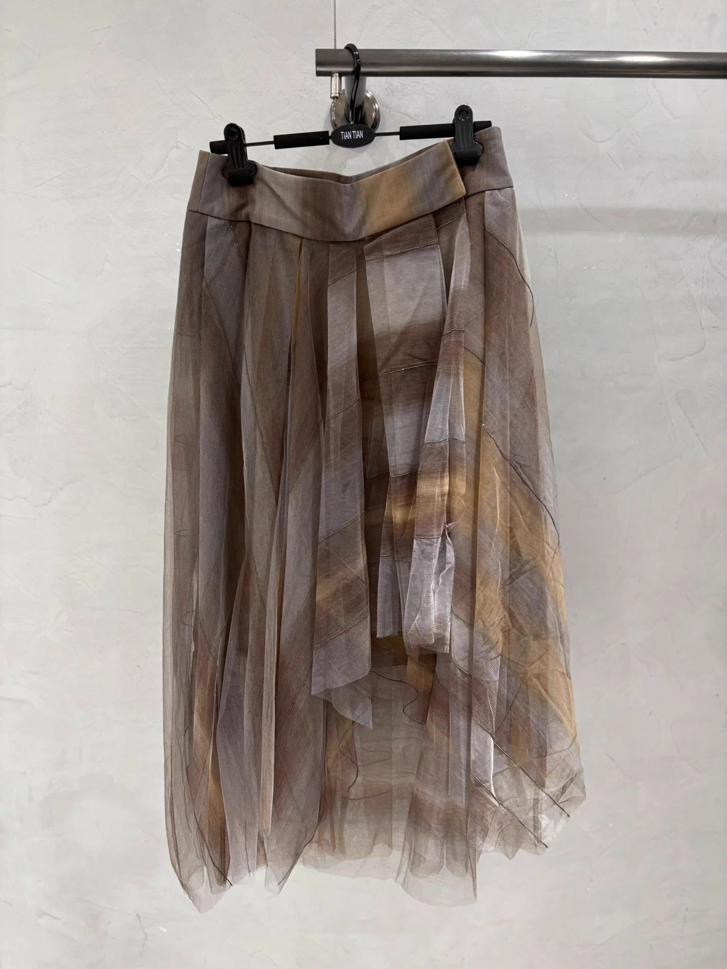 Brunello Cucinelli Brunello Cucinelli beaded tulle dress new with tags 36 Size XS / US 0-2 / IT 36-38 - 1 Thumbnail