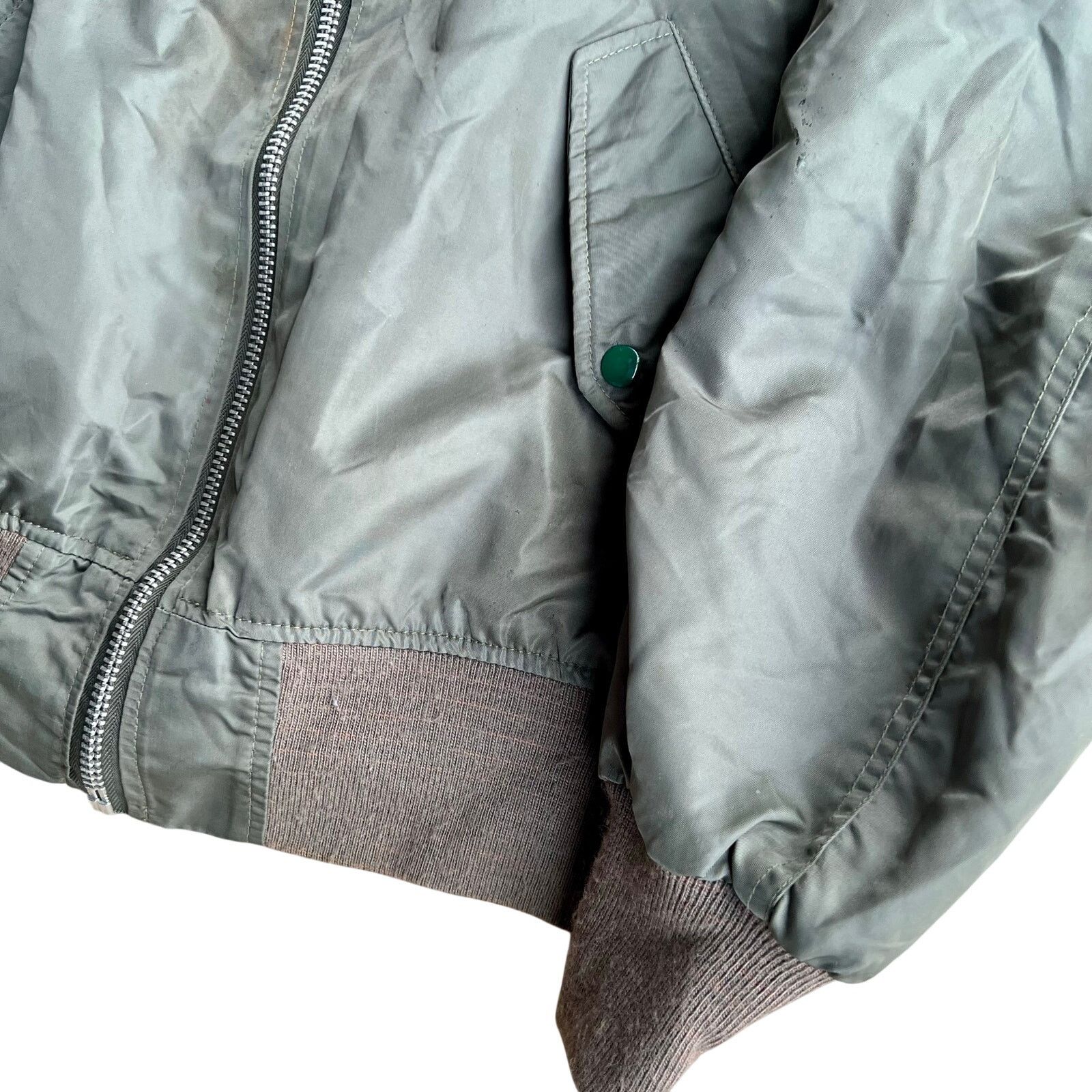 Other Vintage 80's NASA Space Camp Flight Green Jacket Large 21x28 Size US L / EU 52-54 / 3 - 5 Thumbnail