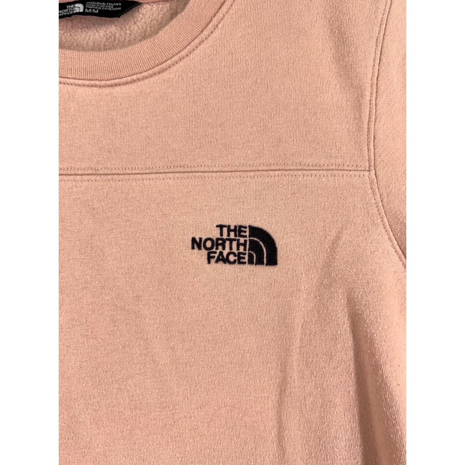 The North Face The North Face Sweater Womens Medium Orange Pullover Cotton Blend Long Sleeve Crew Neck Casual Outdoor Logo Size M / US 6-8 / IT 42-44 - 6 Thumbnail