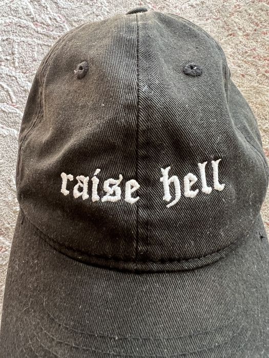 424 On Fairfax 424 on FairFax “Raise Hell” embroidered cap | Grailed