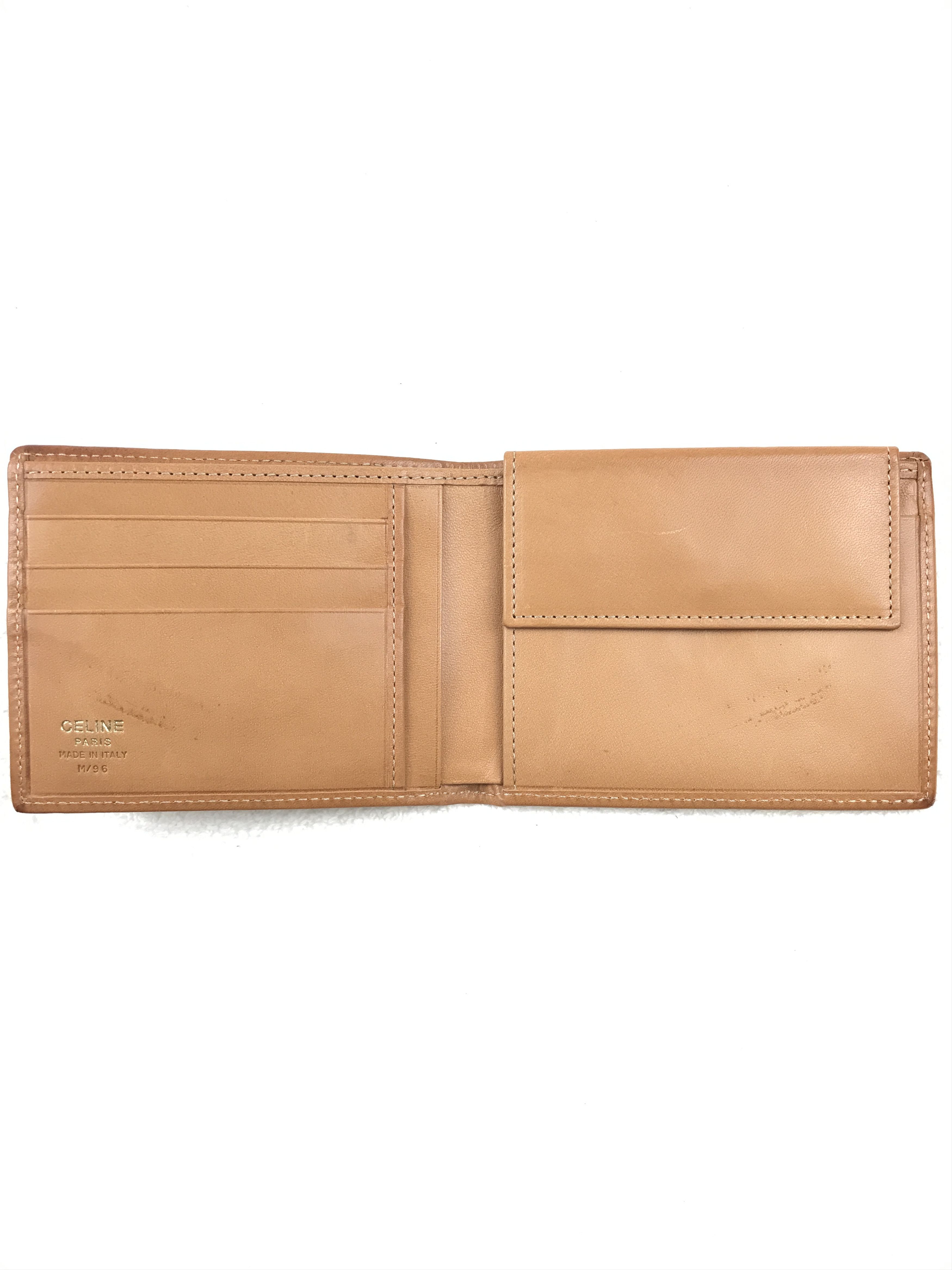 Celine × Vintage Vintage Celine Macadam Bifold Wallet Size ONE SIZE - 8 Thumbnail