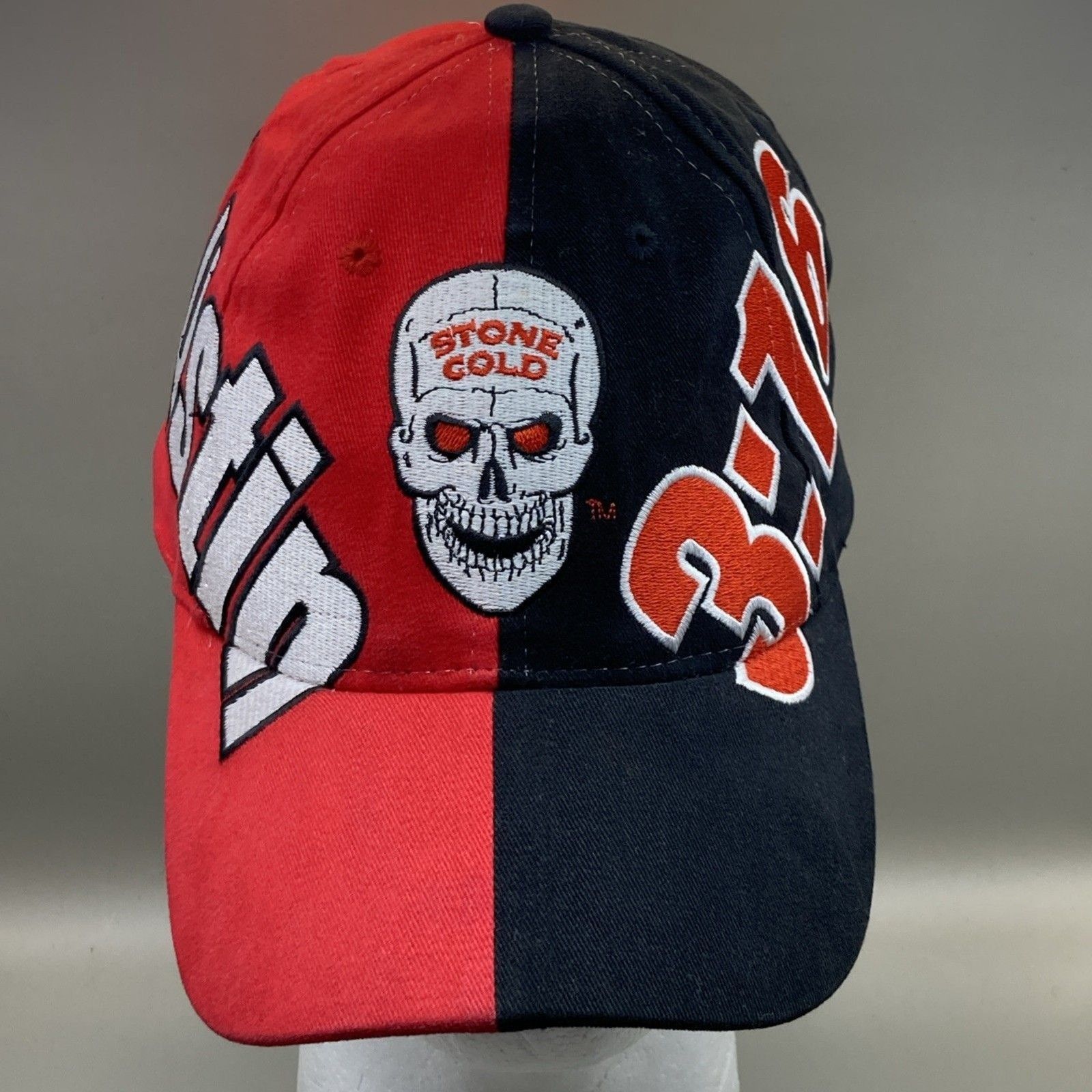 Vintage Stone Cold Steve Austin Vintage 2002 WWF Wrestling Hat Size ONE SIZE - 9 Thumbnail