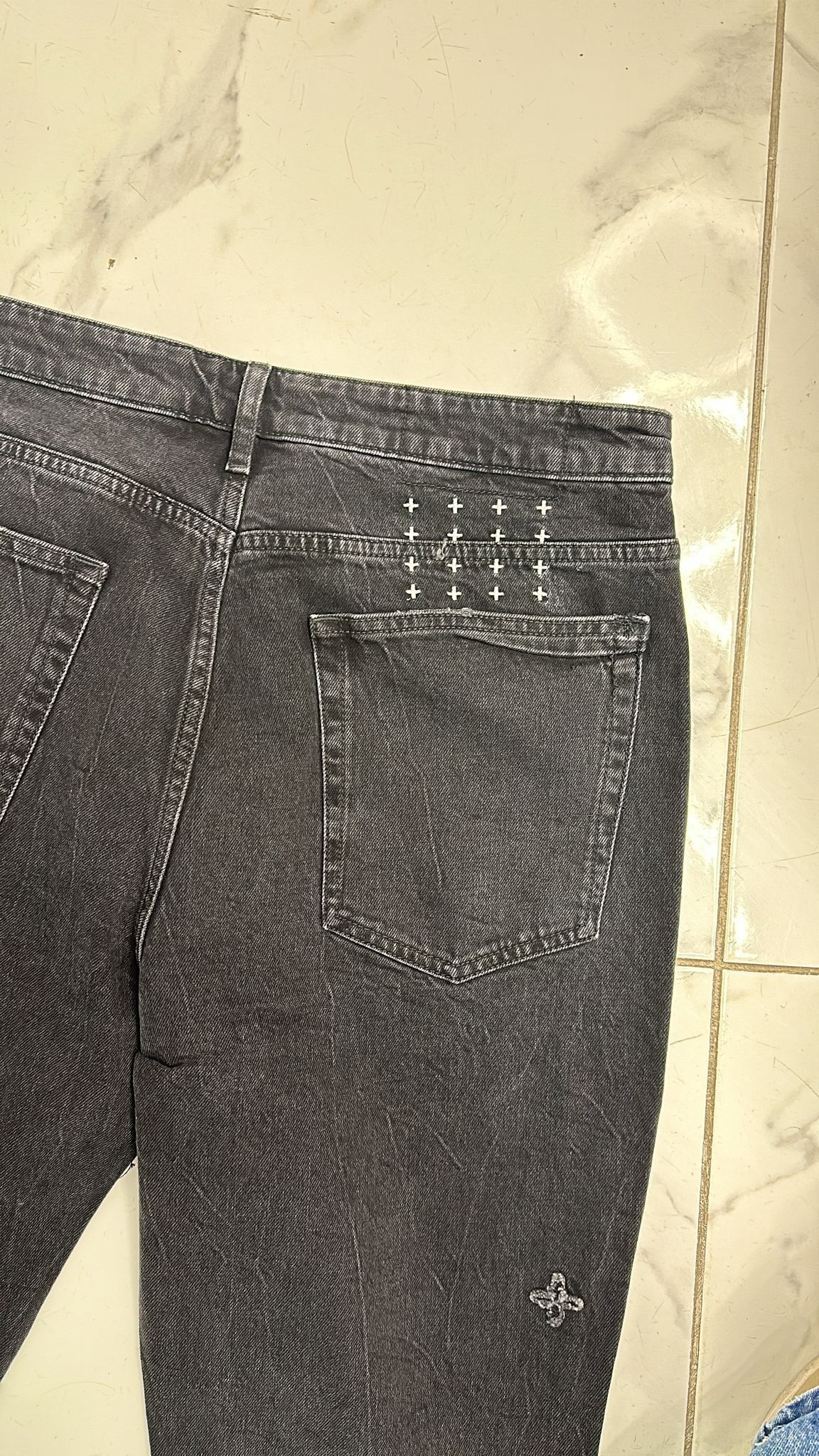 Ksubi Ksubi Van Winkle Black Marble K Plus Jean Size 40 Size US 40 / EU 56 - 6 Thumbnail