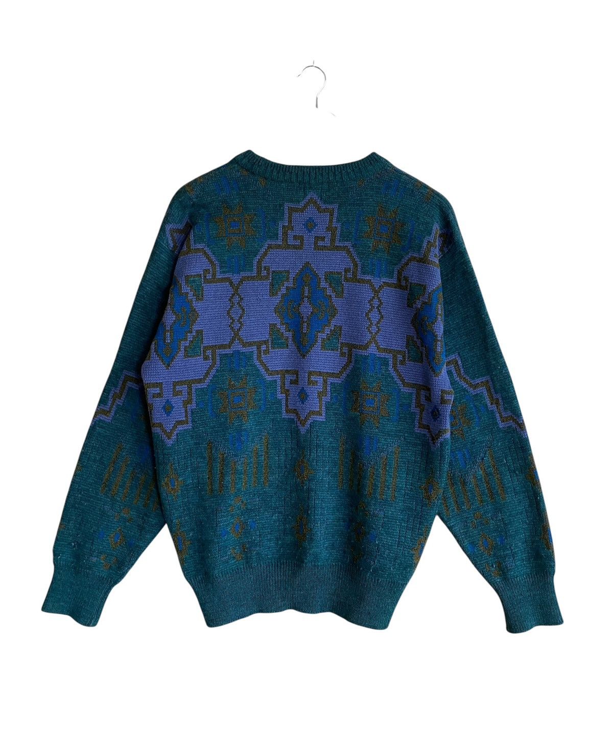Vintage Vintage Brand Gorena Navajo Wool Knitwear 1990s Size US L / EU 52-54 / 3 - 2 Thumbnail
