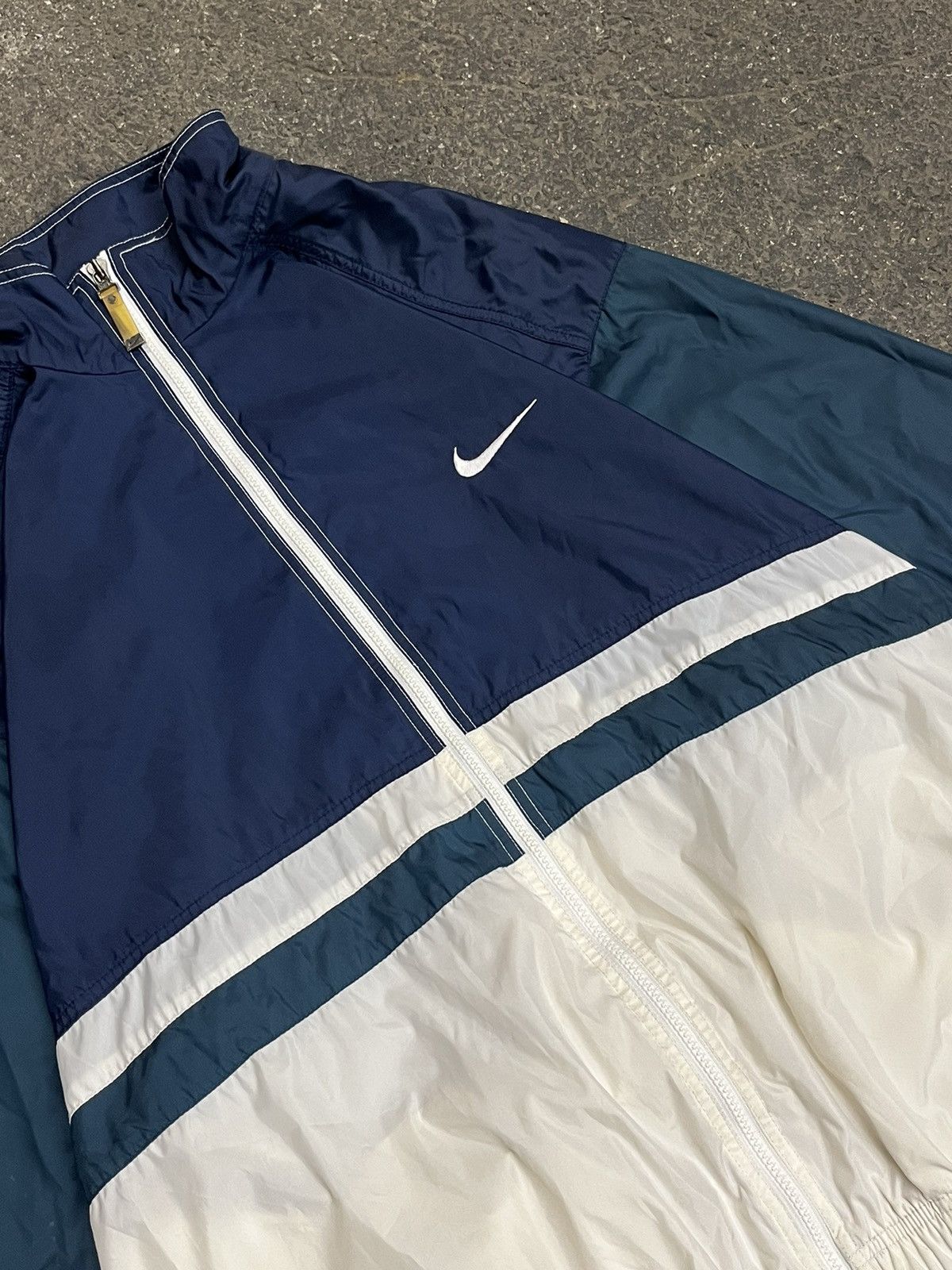 Nike × Vintage Nike lightweight jacket 90s hyper rare y2k skater vintage Size US XL / EU 56 / 4 - 5 Thumbnail
