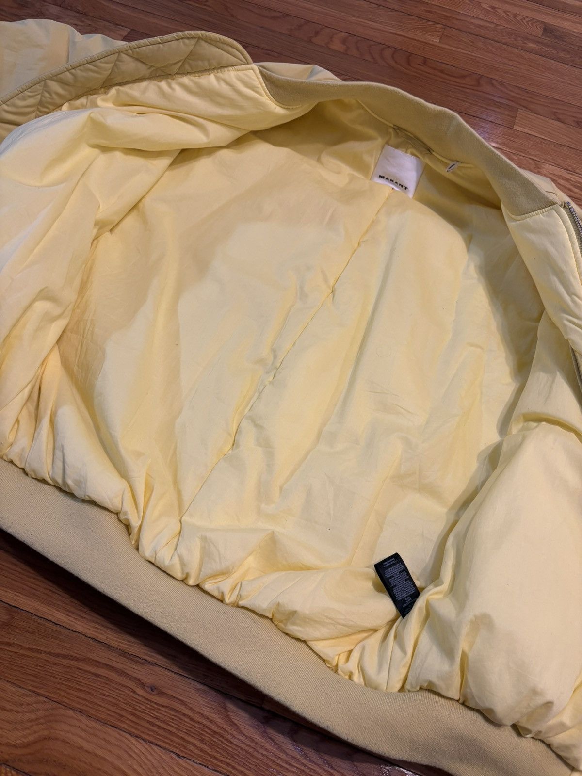 Isabel Marant Isabel Marant Yellow Bomber Jacket Size US L / EU 52-54 / 3 - 4 Thumbnail