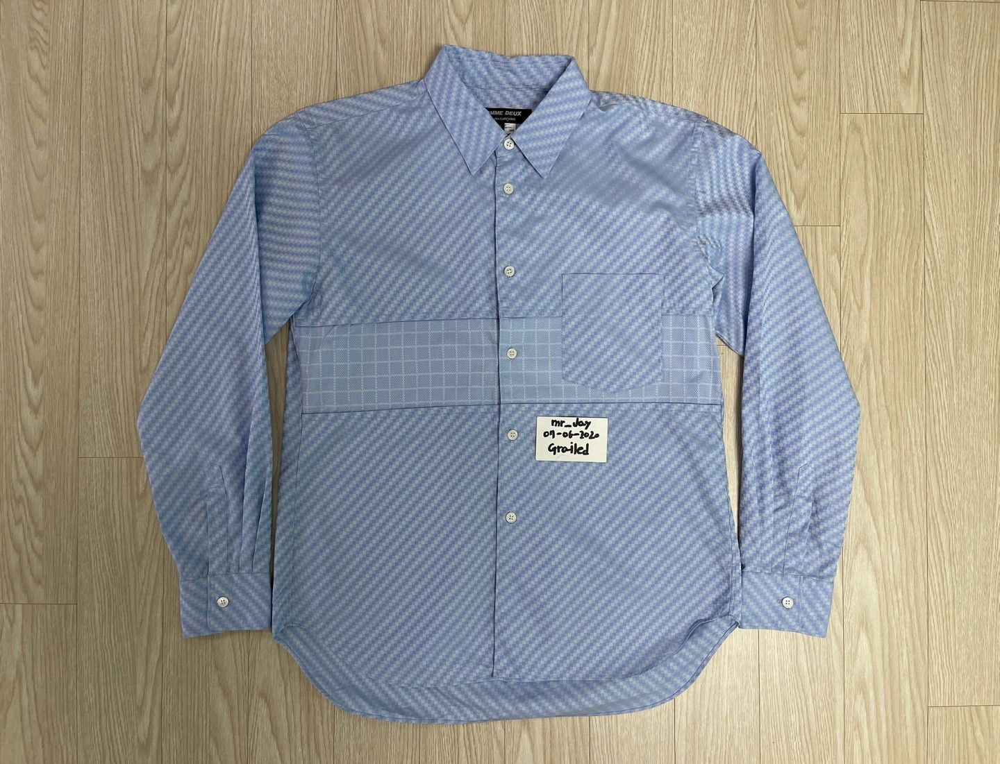 Comme des Garcons Homme Deux COMME des GARCONS HOMME DEUX Shirt AD2019 Size US M / EU 48-50 / 2 - 7 Thumbnail