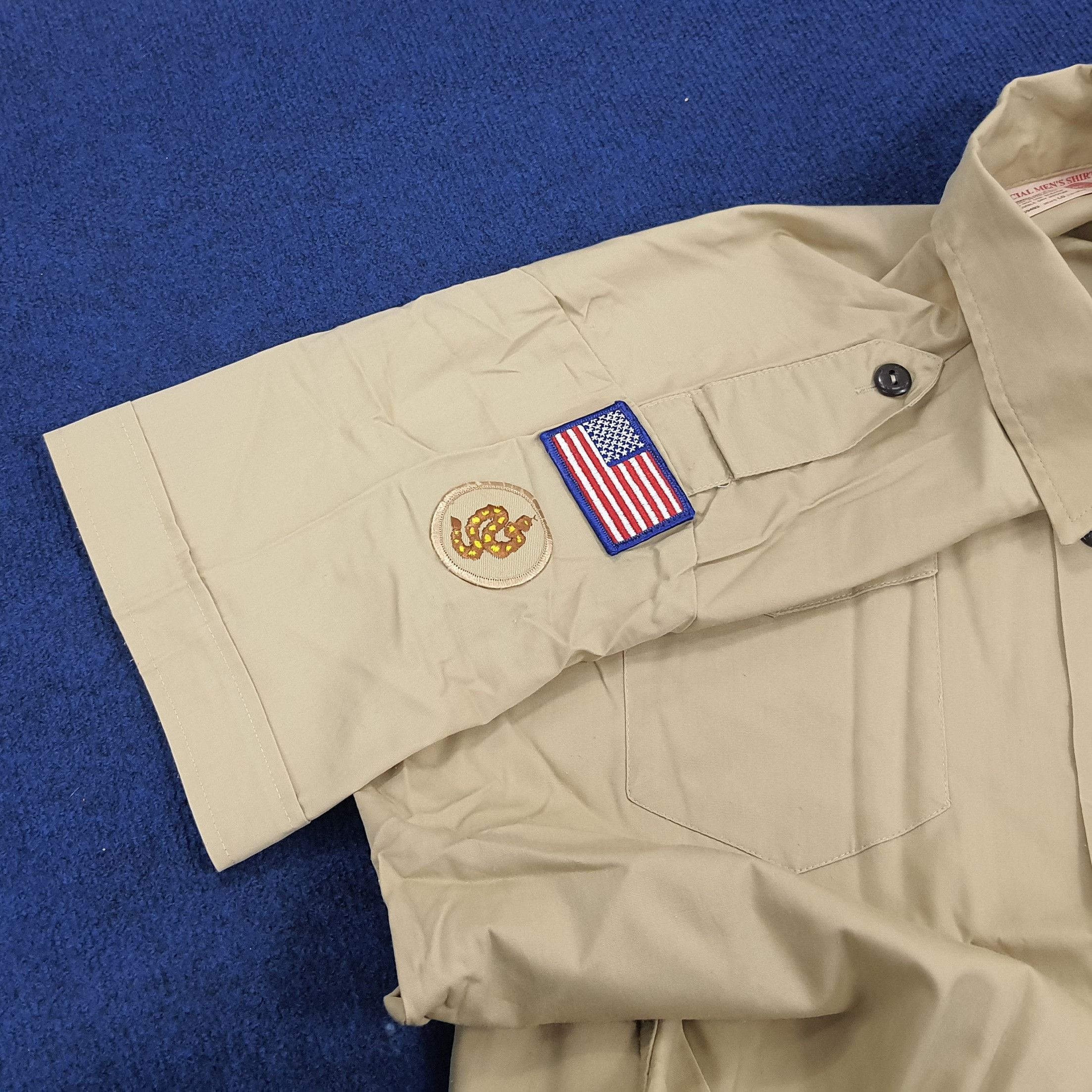 Vintage Vintage Boy Scouts America Uniform Shirt Size US L / EU 52-54 / 3 - 7 Thumbnail
