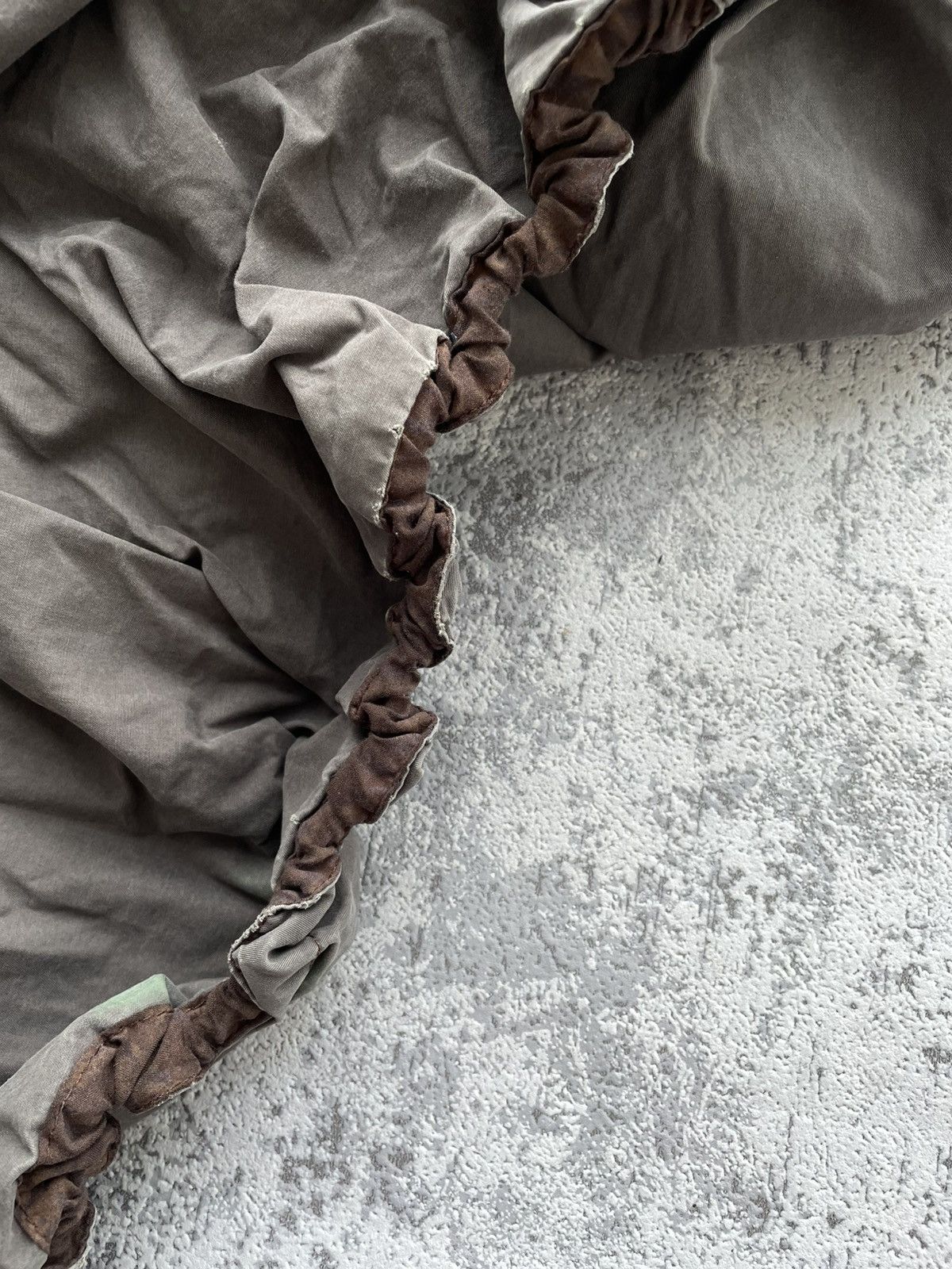 Japanese Brand Maharishi Vintage Cargo Distressed Skirt Size 27" / US 4 / IT 40 - 15 Thumbnail