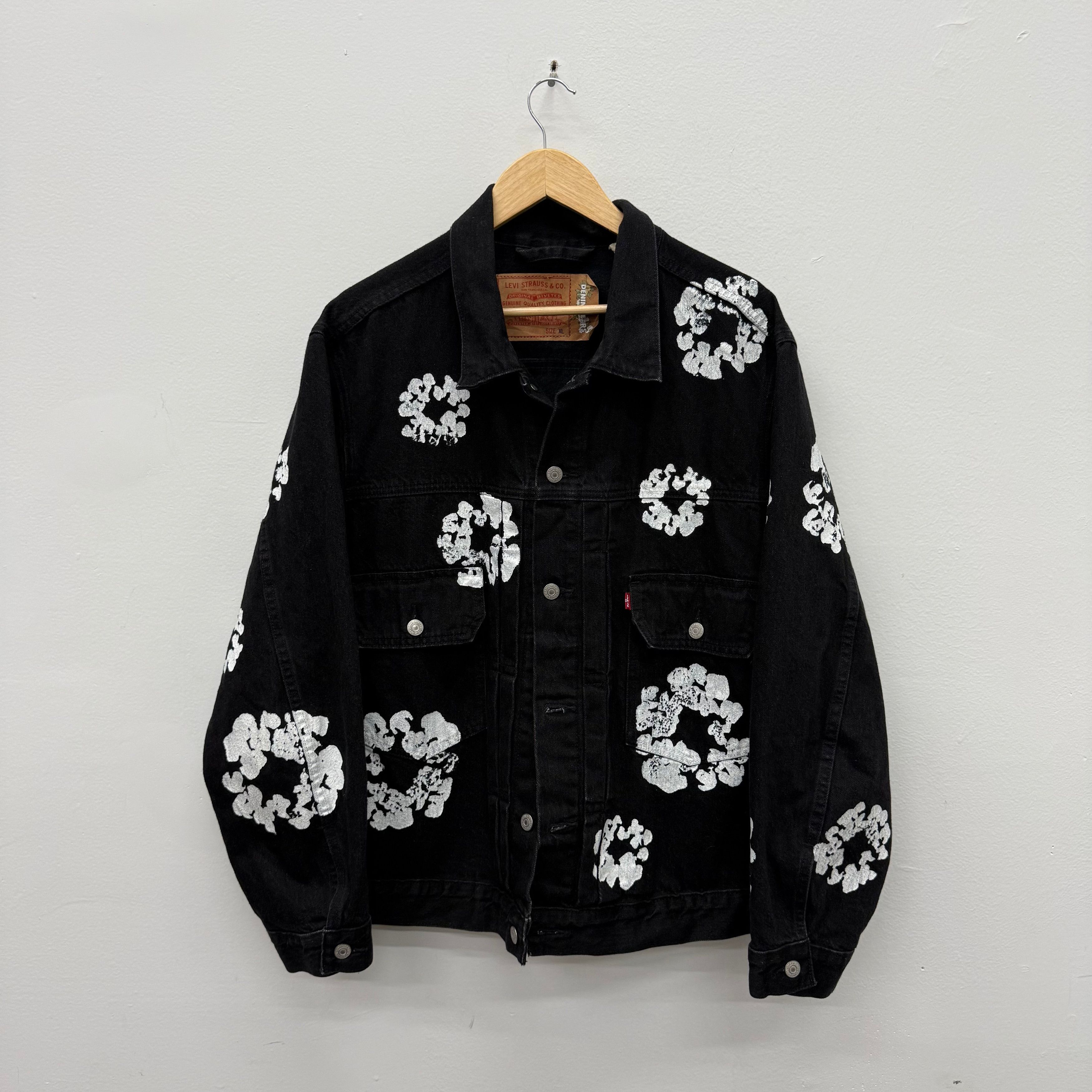 DENIM TEARS Denim Tears Levi Denim Jacket - Size XL Size US XL / EU 56 / 4 - 1 Thumbnail