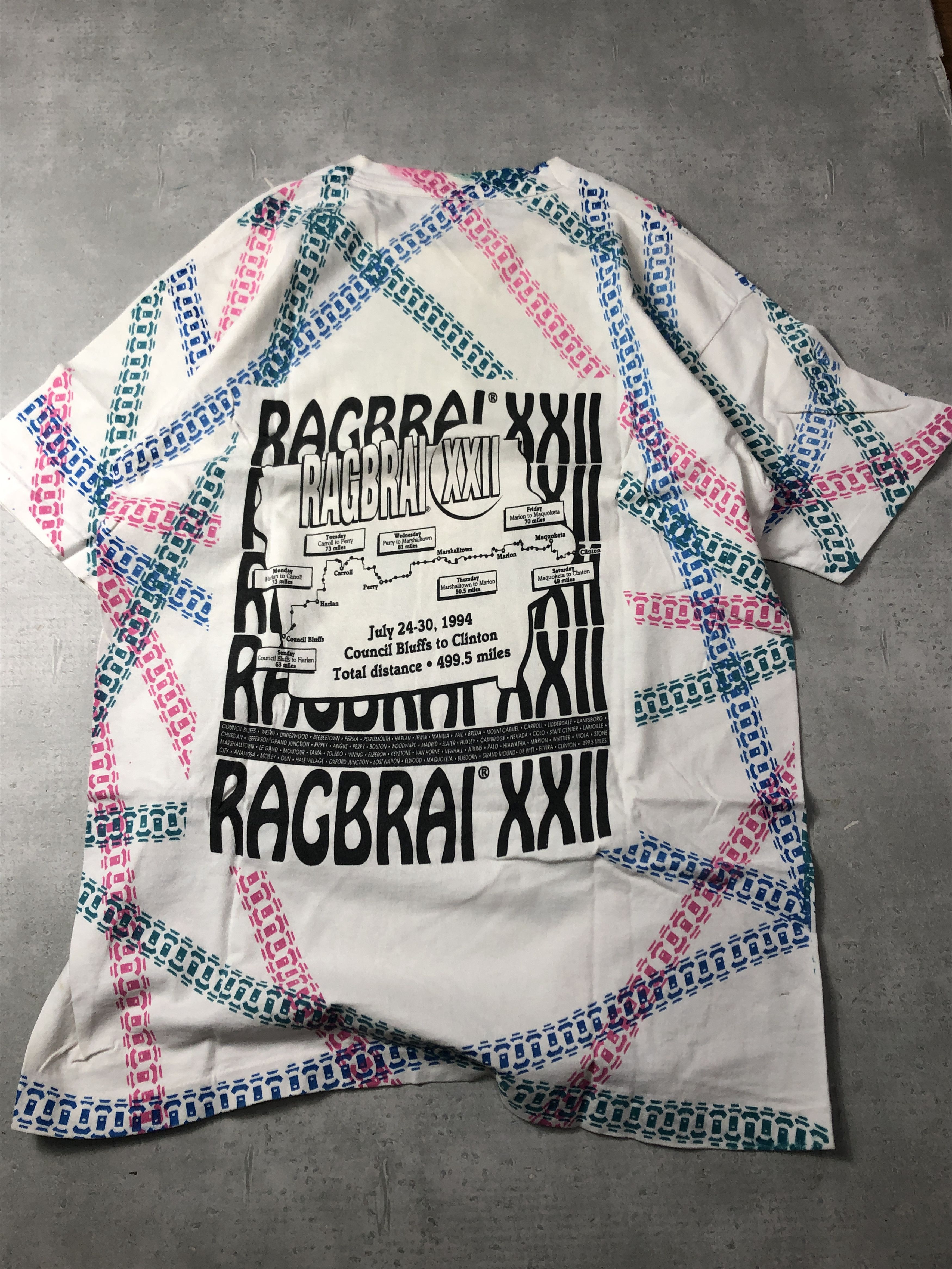 Vintage Vintage graphic tee t-shirt 3-4-50 80 Size US L / EU 52-54 / 3 - 2 Thumbnail