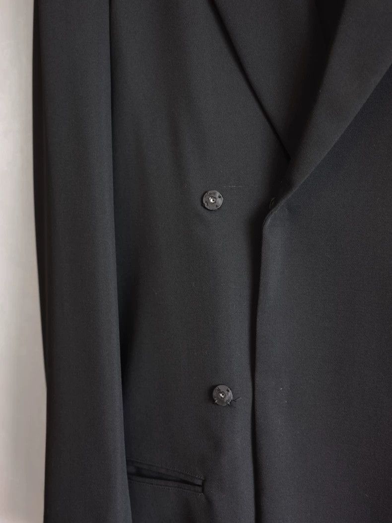 Yohji Yamamoto Yohji Yamamoto 23SS Asymmetrical Double-Breasted Waist Jac Size US M / EU 48-50 / 2 - 6 Thumbnail