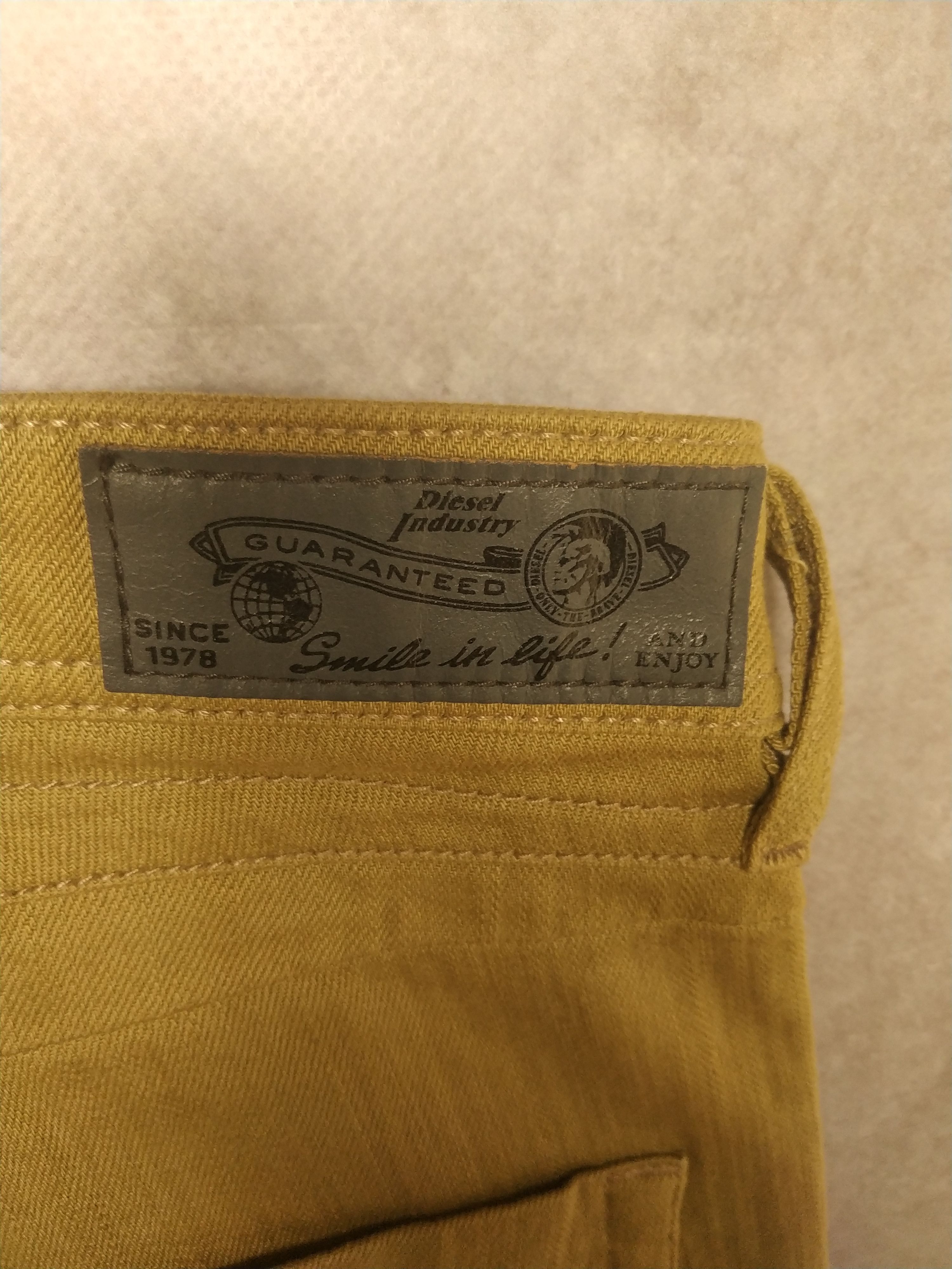 Diesel NEW DIESEL Belther 0847E Men Jeans Brown W32 Slim Stretch Size US 32 / EU 48 - 9 Thumbnail