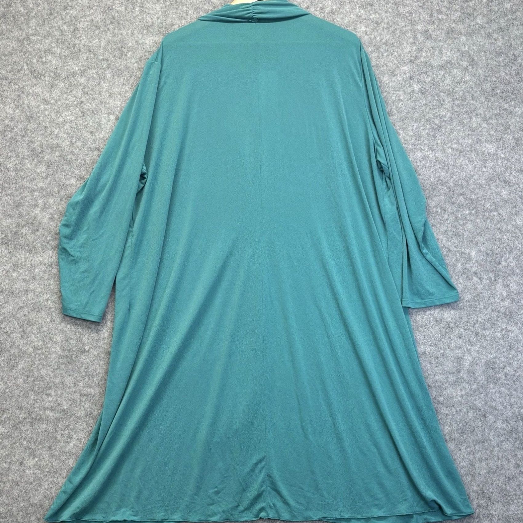 Vintage BOX2 Soft Crepe One Button Coat Jade 22-24 Women’s UK 22-24 BNWT Italy Size 3XL / US 20-22 - 2 Thumbnail