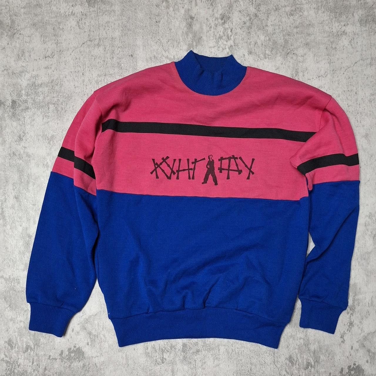 Other Retro 80s multi-coloured sweatshirt with unique design Size US M / EU 48-50 / 2 - 1 Thumbnail
