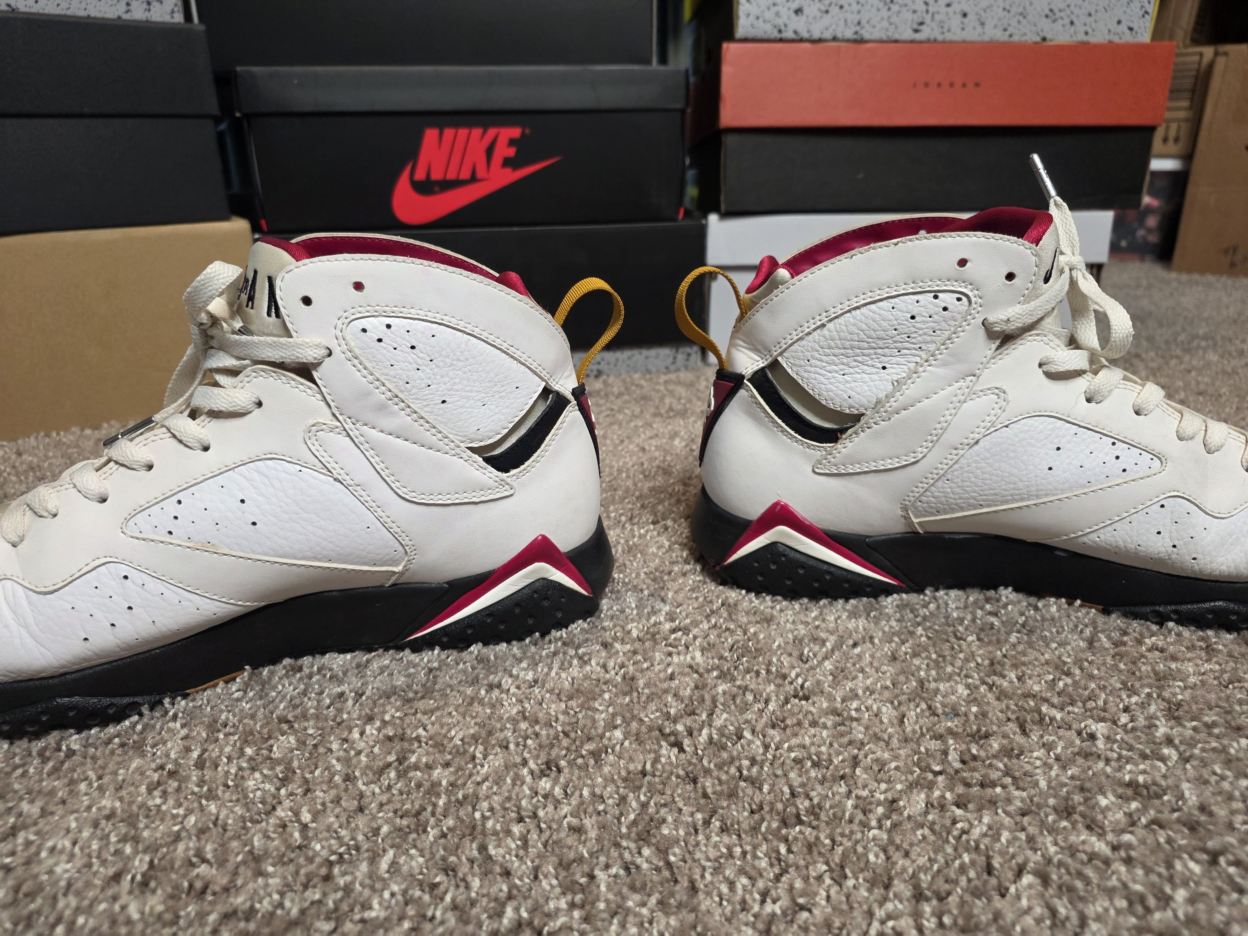 Jordan Brand Air Jordan 7 Cardinal (2011) Size US 11.5 / EU 44-45 - 5 Thumbnail