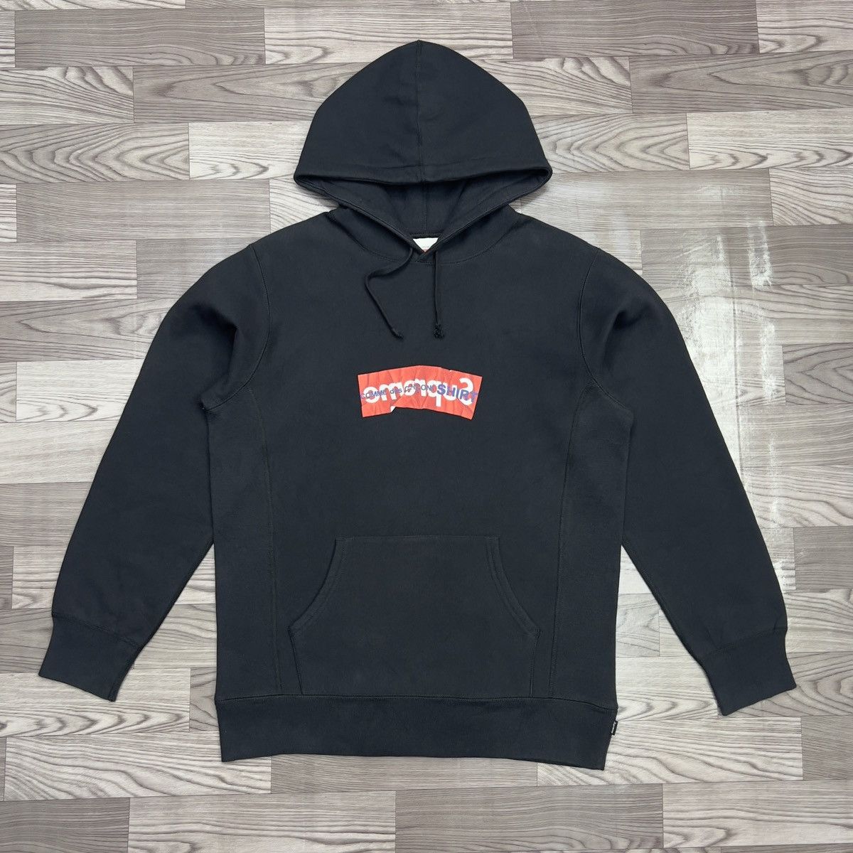 Comme des Garcons SHIRT × Supreme Supreme x Comme Des Garcons SHIRT Box Logo Hooded Sweatshirt Size US L / EU 52-54 / 3 - 1 Thumbnail