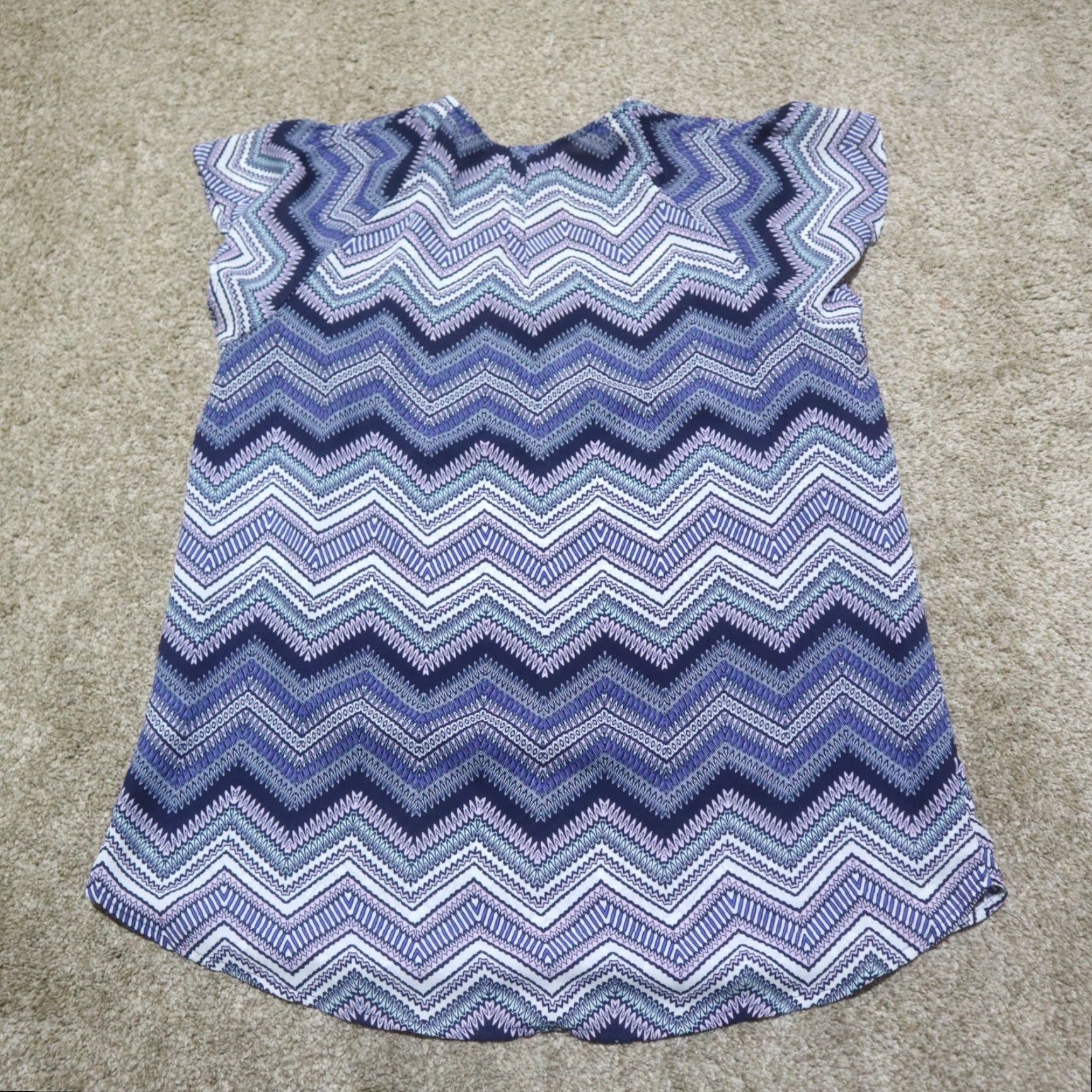 Vintage Maurices Shirt Blue Short Sleeve Lightweight Adult Women M Medium Size M / US 6-8 / IT 42-44 - 5 Thumbnail
