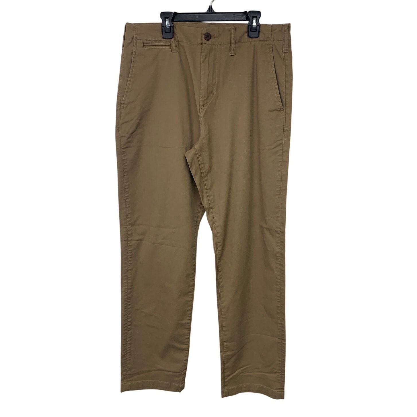 American Eagle Outfitters NWT New American Eagle Mens 32/32 Straight Khaki Pants Size US 32 / EU 48 - 2 Thumbnail