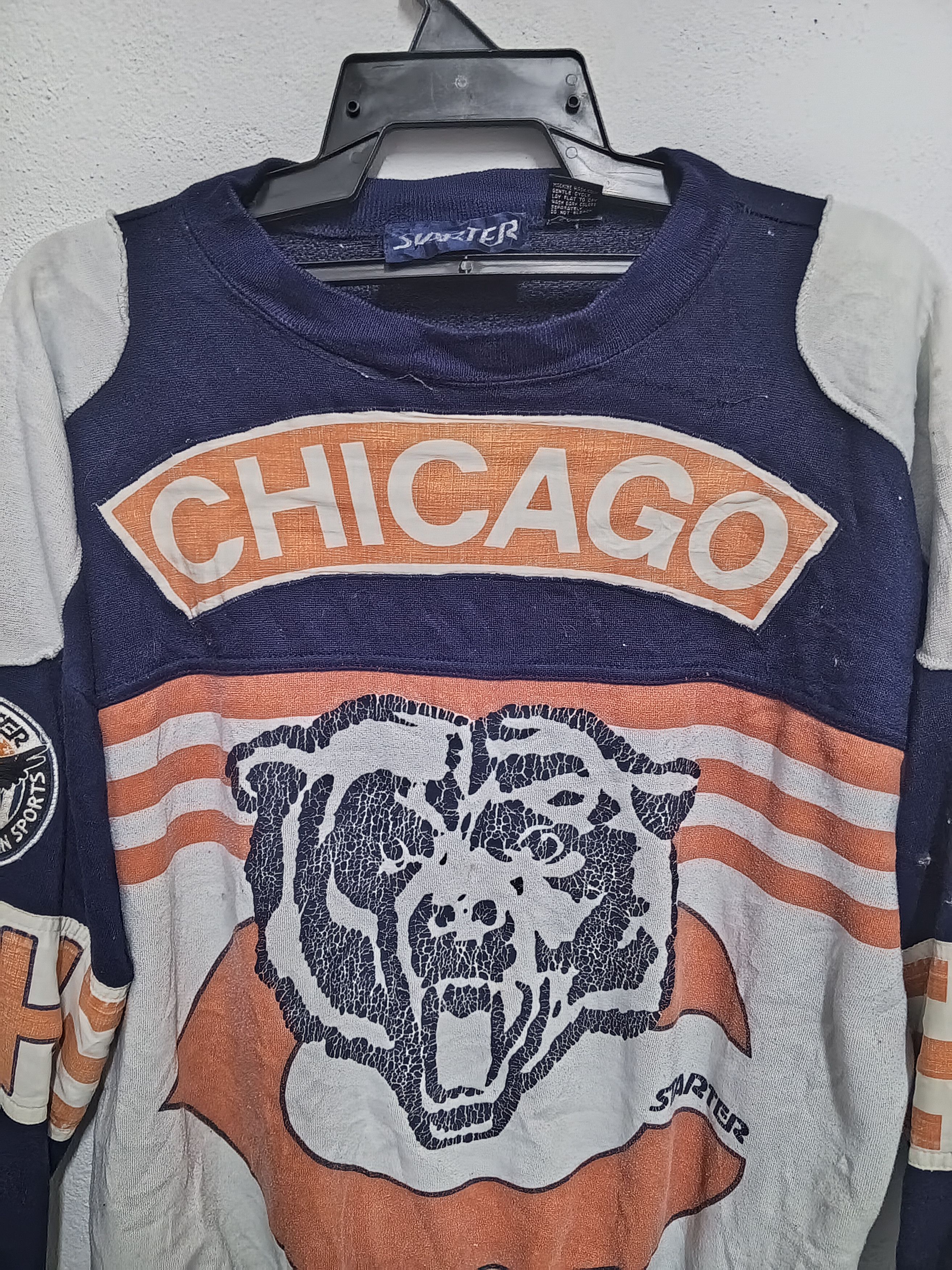 Starter 🔥90S VERY RARE🔥 STARTER AMERICAN SPORT CHICAGO Size US XL / EU 56 / 4 - 8 Thumbnail