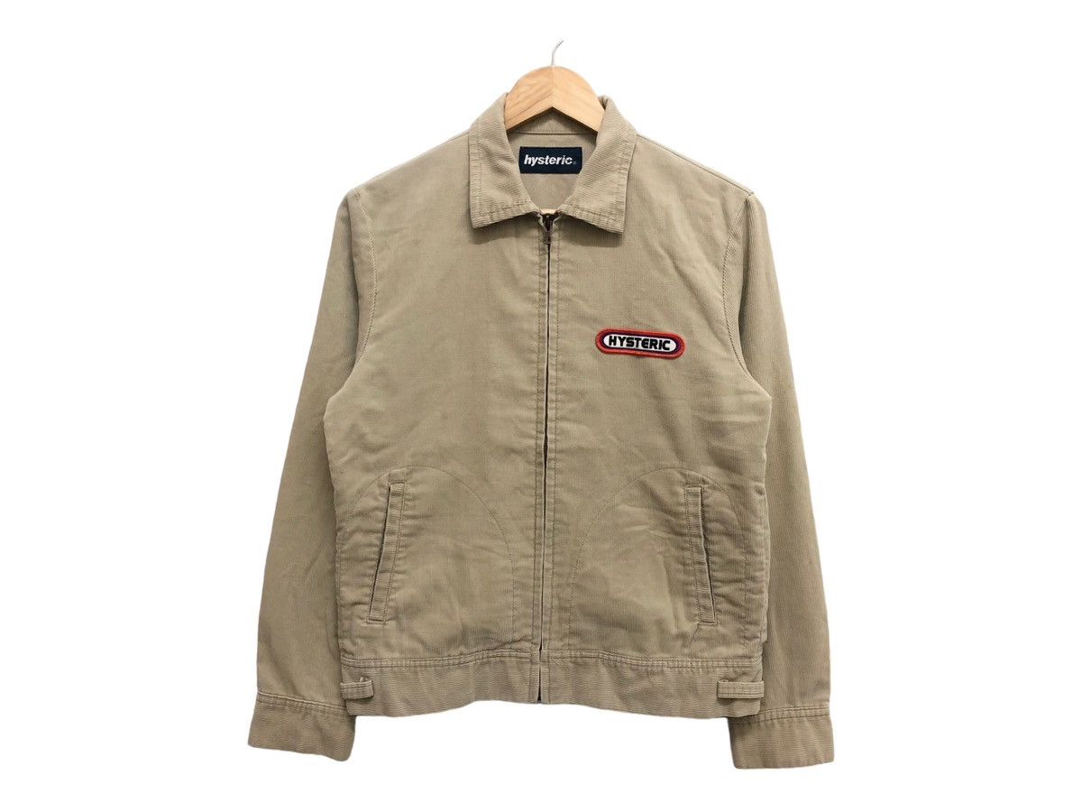 Hysteric Glamour GRAIL 🔥 HG CORDUROY MECHANIC JACKET CHAIN STITCH PATCH LOGO🇯🇵 Size US S / EU 44-46 / 1 - 2 Thumbnail