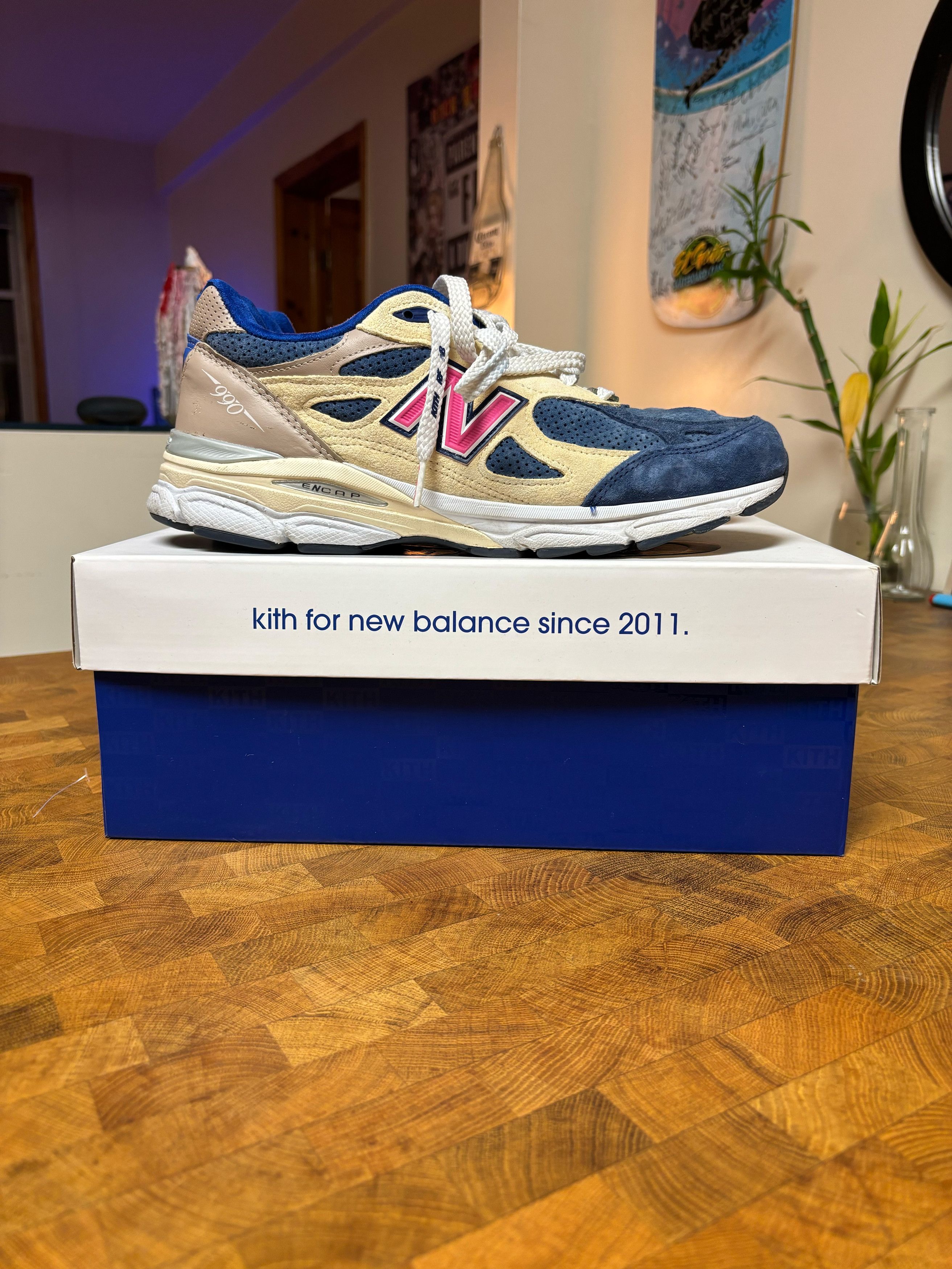 Kith × New Balance New Balance 990v3 – Daytona Size US 10.5 / EU 43-44 - 1 Thumbnail
