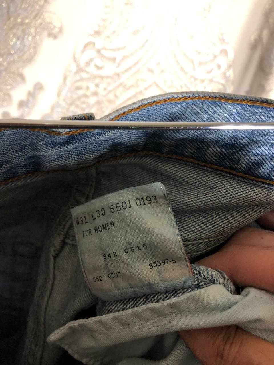 Levi's Vintage Clothing VINTAGE LEVIS 501 RETRO DENIM JEANS MADE IN USA DESIGNER 90s Size US 31 - 6 Thumbnail