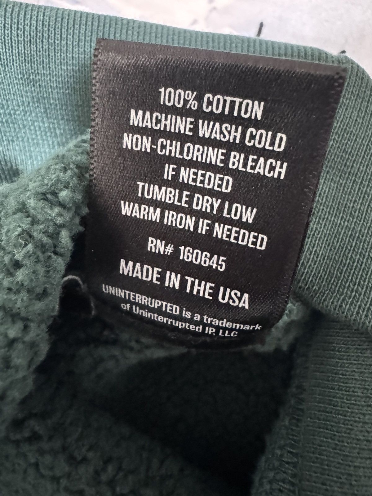 Other Uninterrupted Hoodie Forest Green Size US S / EU 44-46 / 1 - 6 Thumbnail