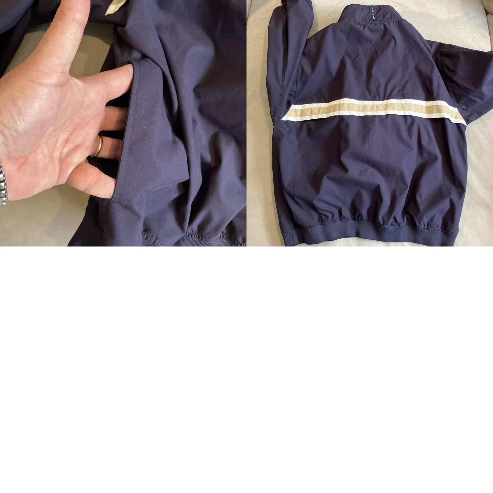 Vintage VINTAGE Ashworth Windbreaker Jacket Zip Women L Black 2002 US Open Bethpage Black Quarter Zip Packable Womens Large Size L / US 10 / IT 46 - 8 Thumbnail