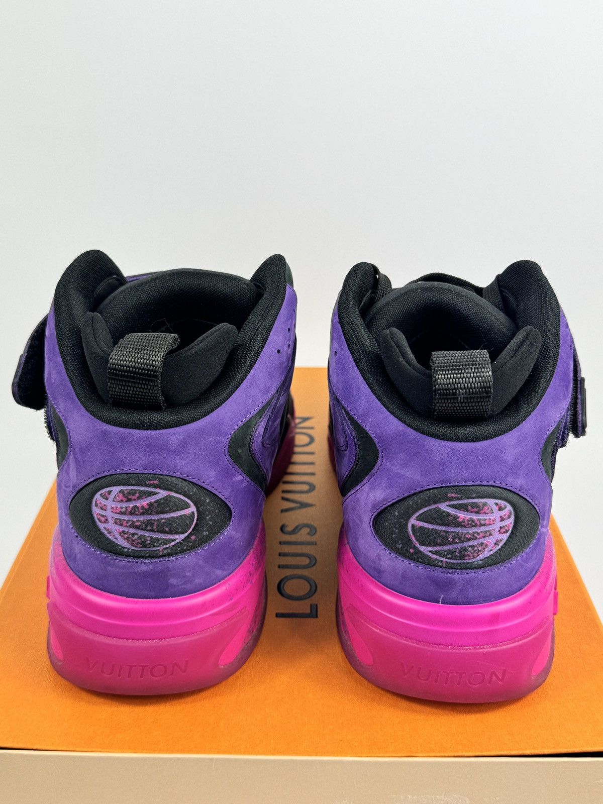 Louis Vuitton x VIRGIL ABLOH BASKETBALL LV 2 SNEAKERS Size US 10 / EU 43 - 3 Thumbnail