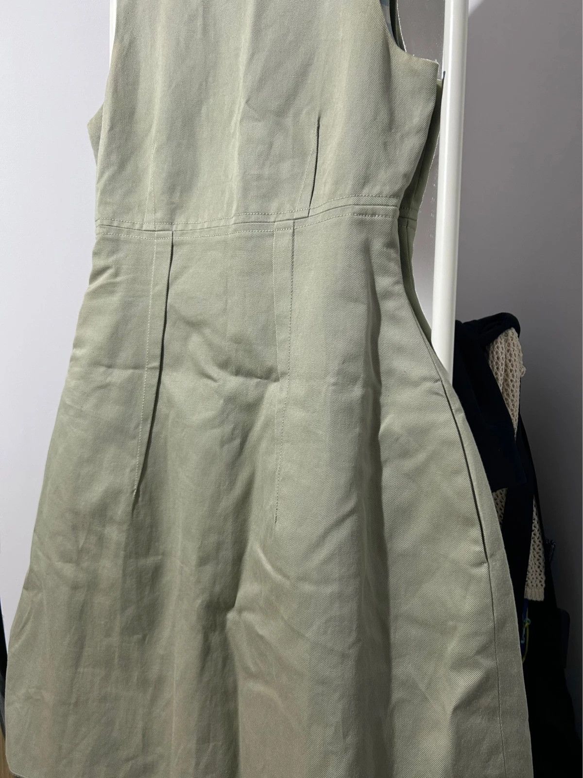 Paul Smith Paul Smith Blue Midi Beige Khaki Dress Size XS / US 0-2 / IT 36-38 - 3 Thumbnail