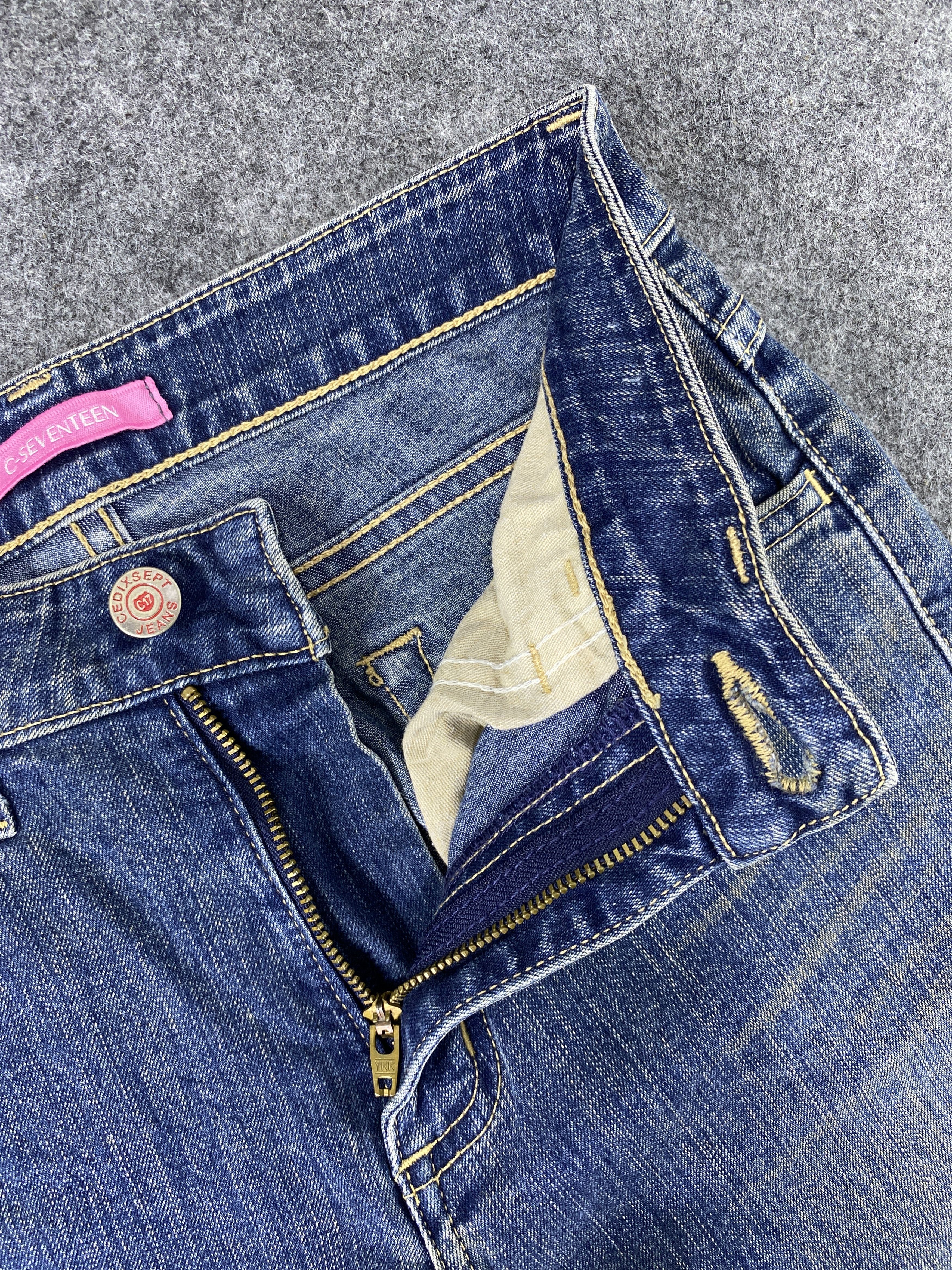 Japanese Brand Japanese Brand C-Seventeen Flare Jeans - J1103 Size 25" / US 0 / IT 36 - 7 Thumbnail