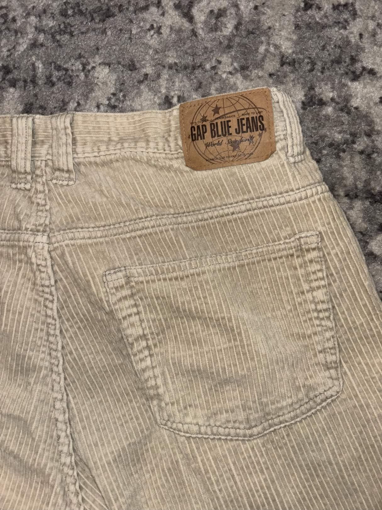 Gap 00s Gap Baggy Corduroy Shorts Size US 35 - 3 Thumbnail