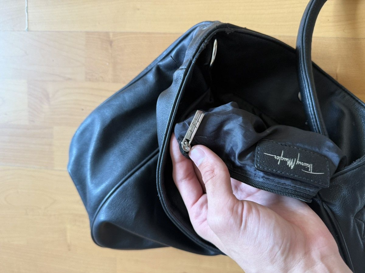 Thierry Mugler Thierry Mugler Leather Shoulder Bag Black Size ONE SIZE - 15 Thumbnail