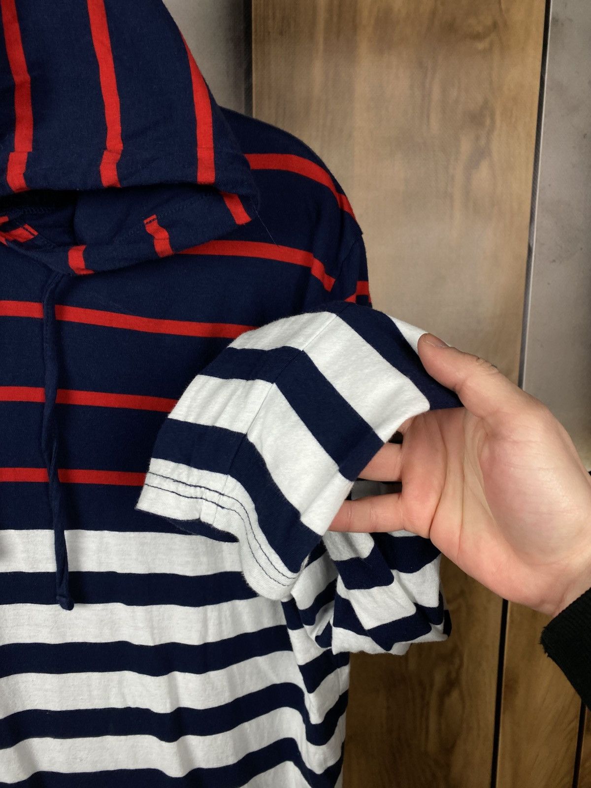 Polo Ralph Lauren 🎠Vintage Hoodie Polo Ralph Lauren Striped Luxury VTG Tee🎠 Size US M / EU 48-50 / 2 - 7 Thumbnail